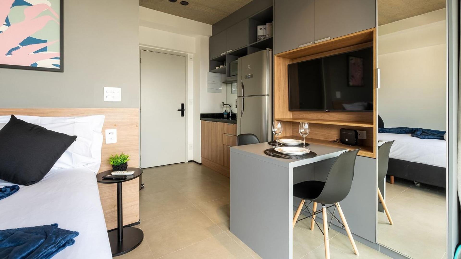 Experiência by Dabra House: Studios com Vista Panorâmica, Jardim Paulista!