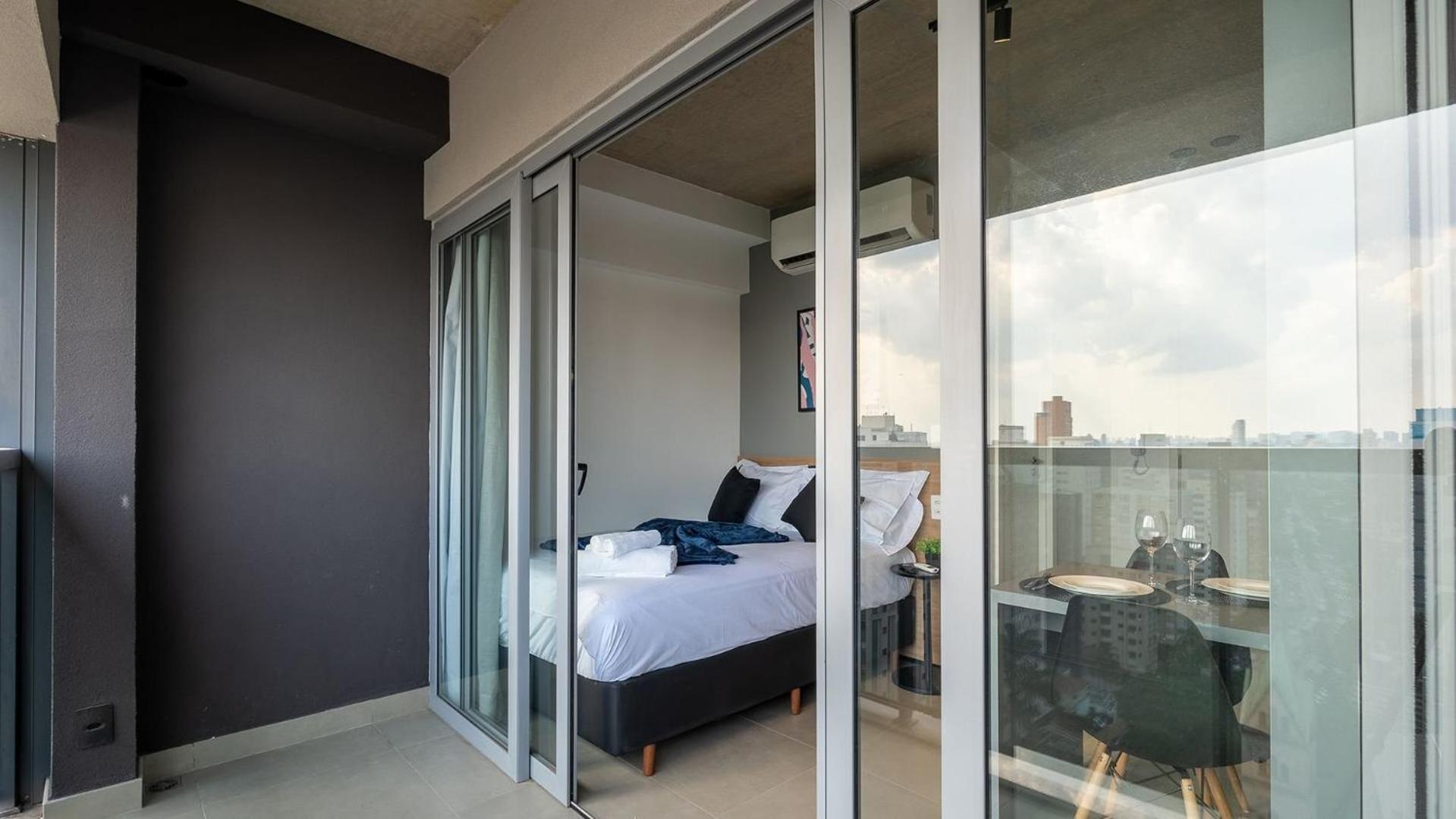 Experiência by Dabra House: Studios com Vista Panorâmica, Jardim Paulista!