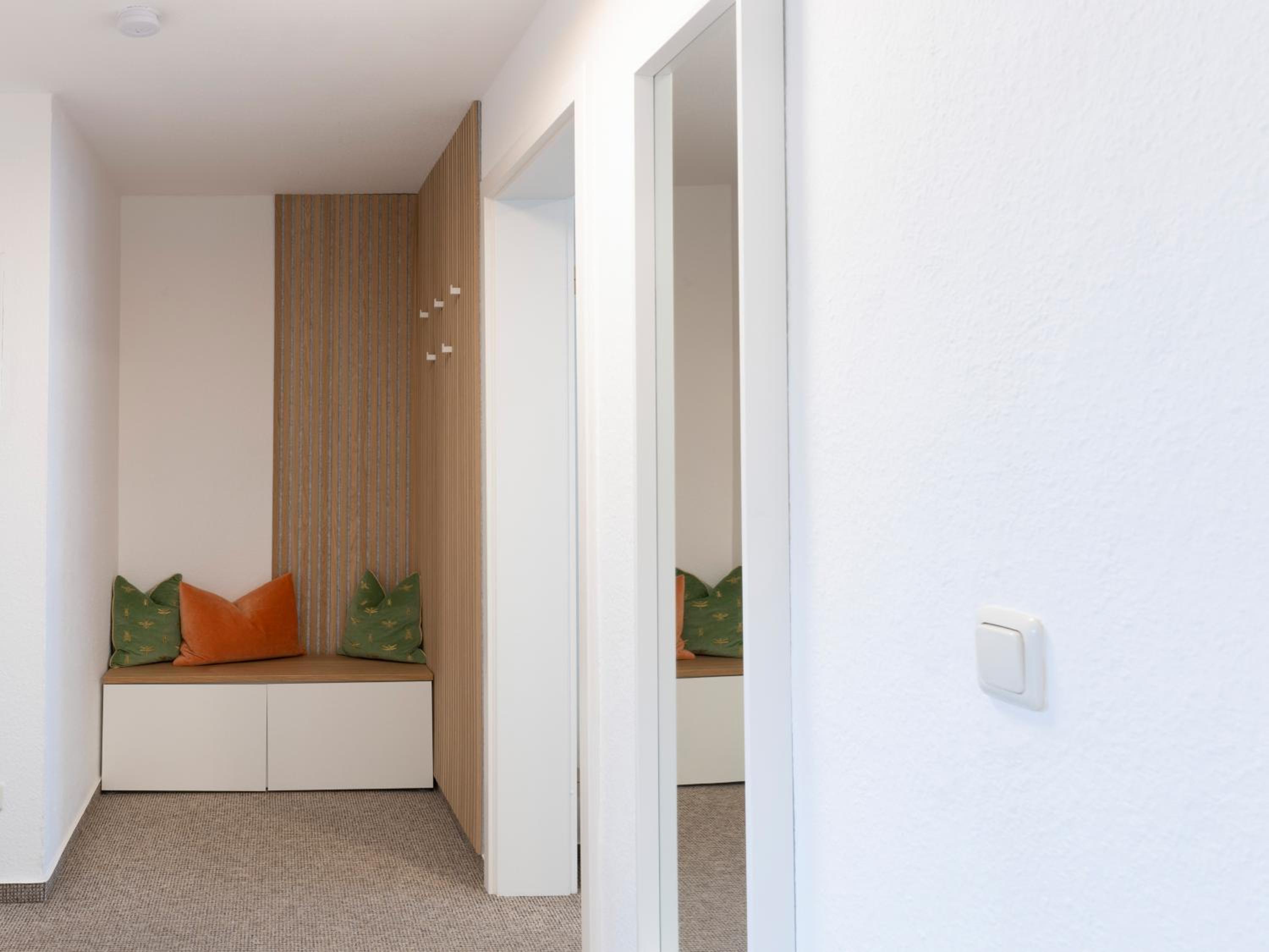 Schlosskönig - Modernes & zentrales Apartment mit Balkon und Arbeitsplatz