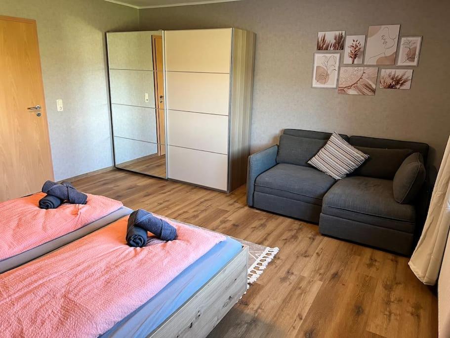 4 Sterne FeWo Rhönland-Erlebnis in Bernshausen - auch für Wanderreiter