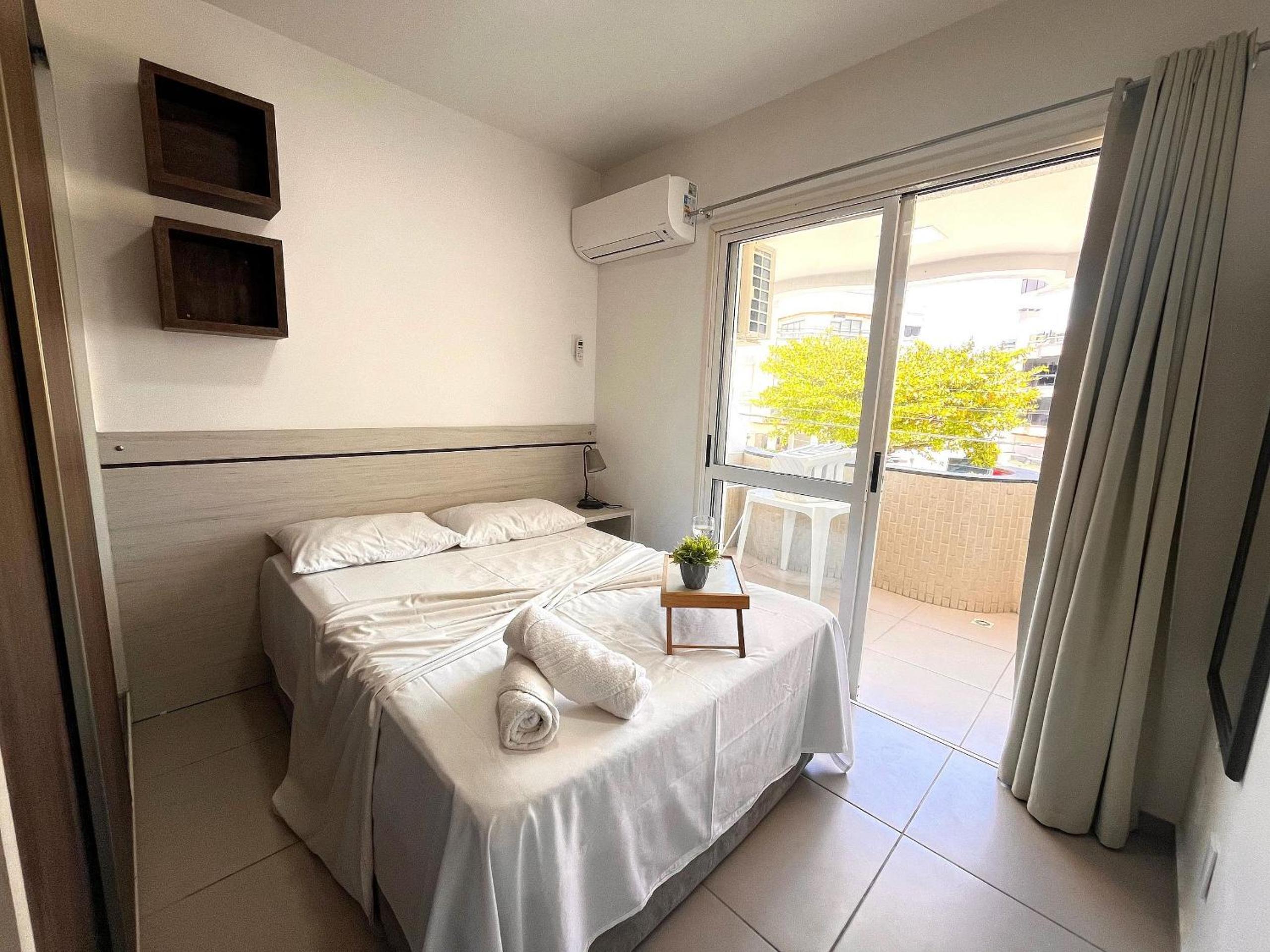 Maravilhoso apto wi-fi e vista para o mar - HB06F