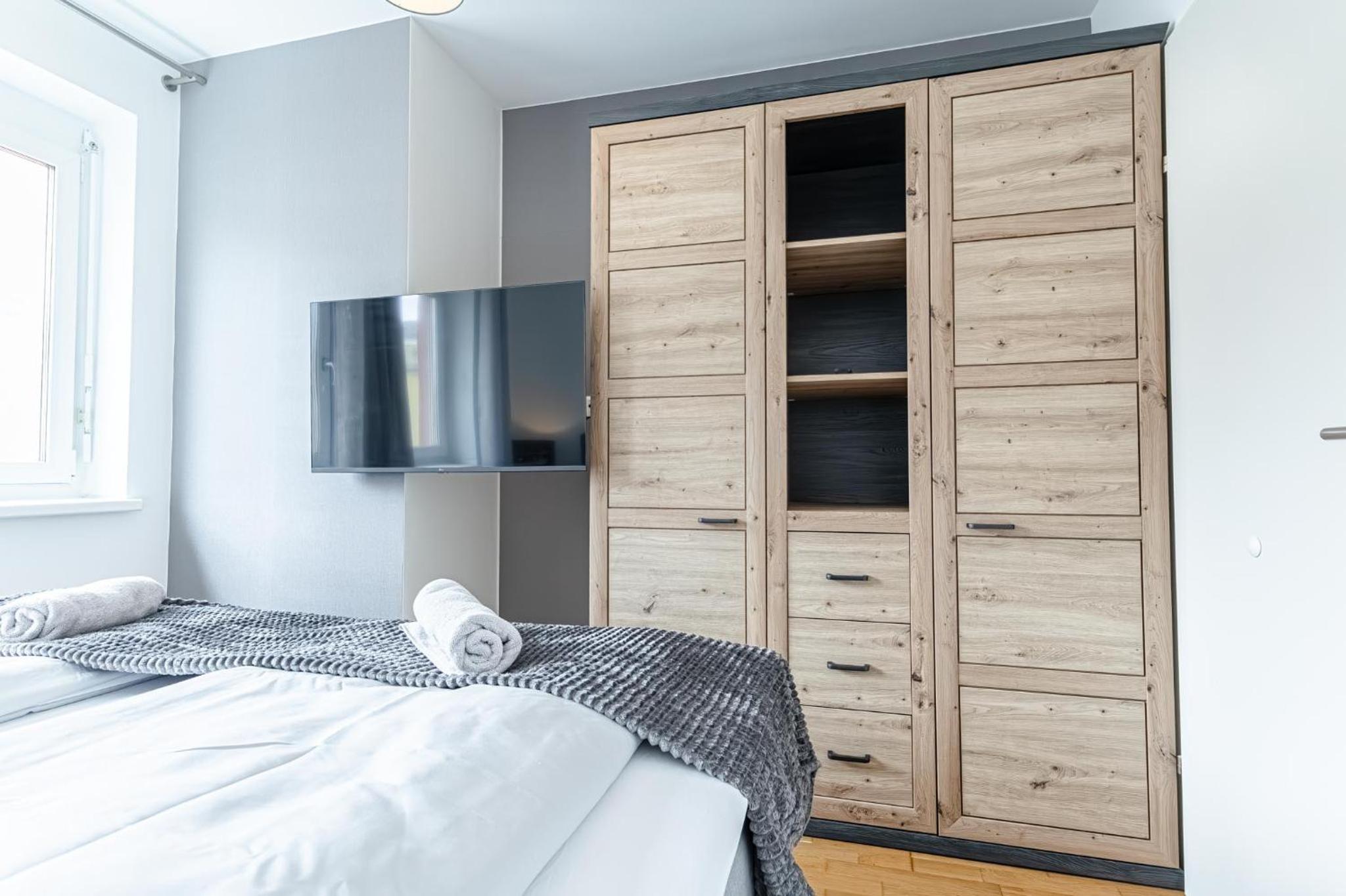 Central Vienna Chic & Comfortable 1BR & 1LR Apt
