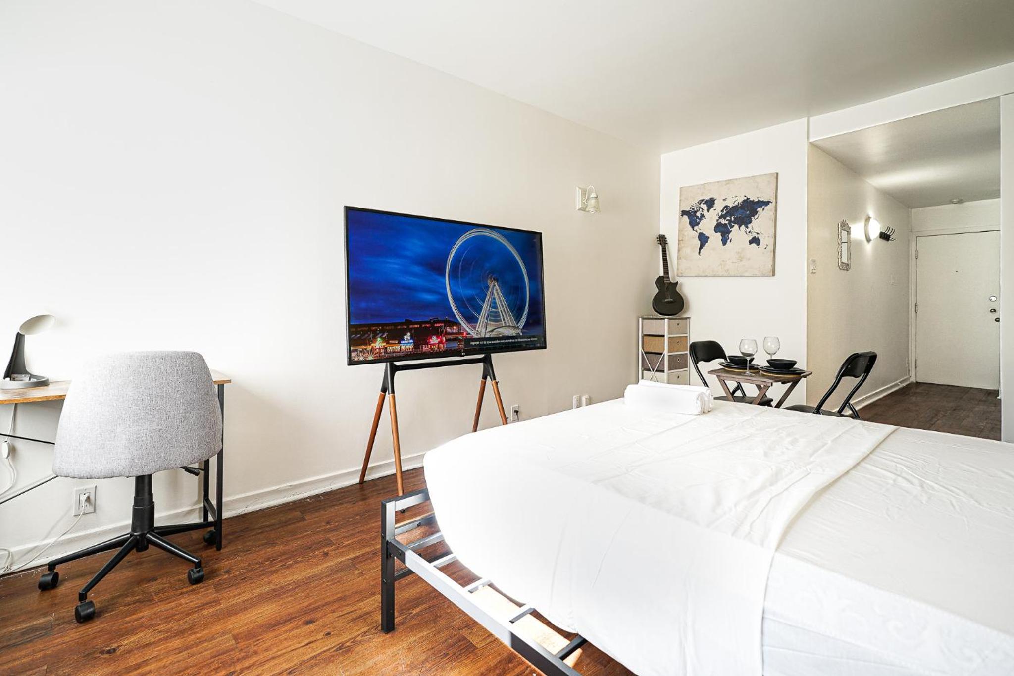 studio au cœur de Montréal