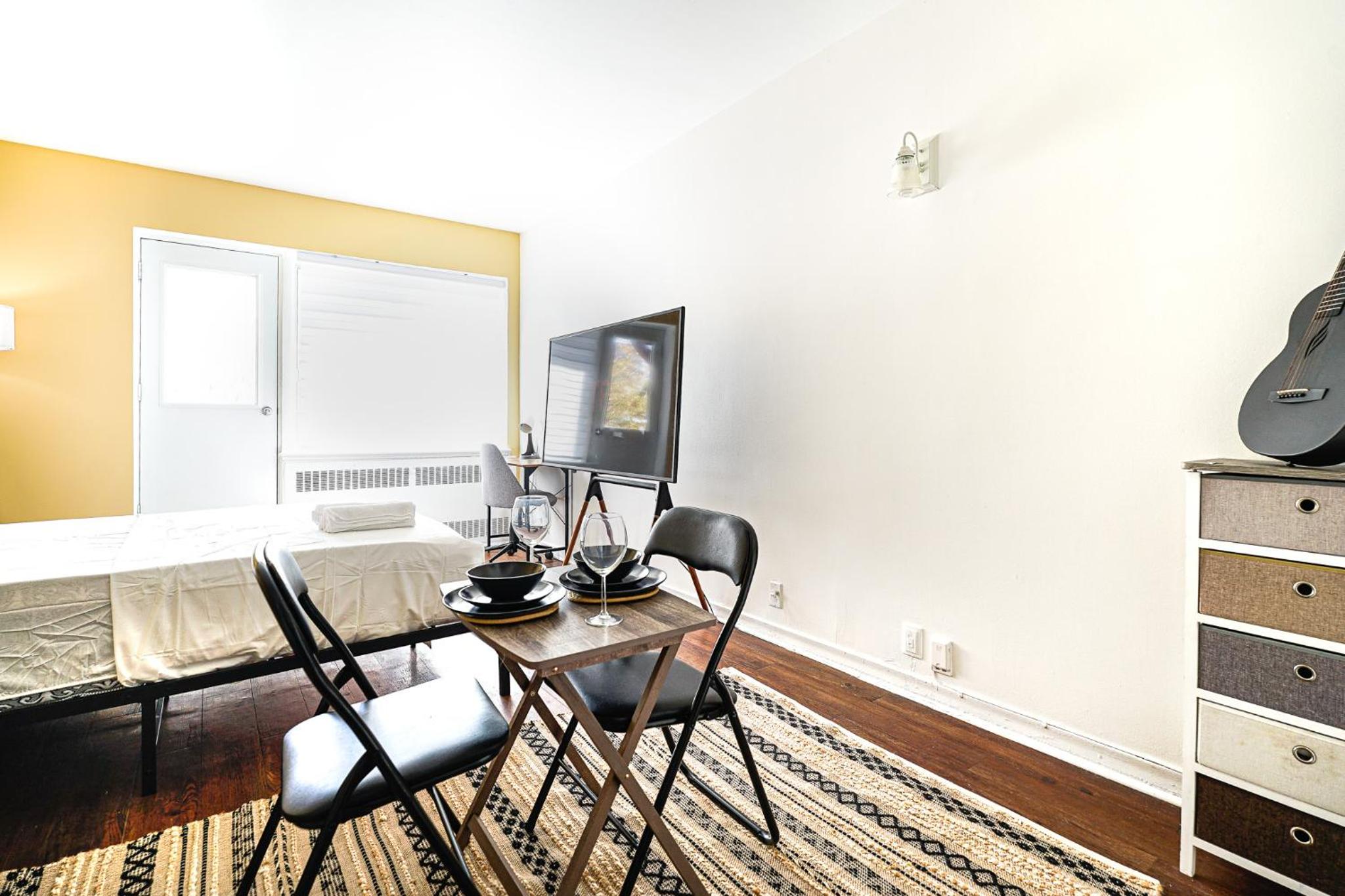 studio au cœur de Montréal