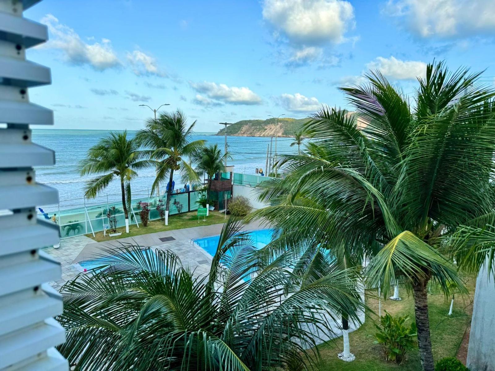 Edy hospedagens Beira-Mar flat 310 com vista para o morro do careca, piscina e localização privilegiada
