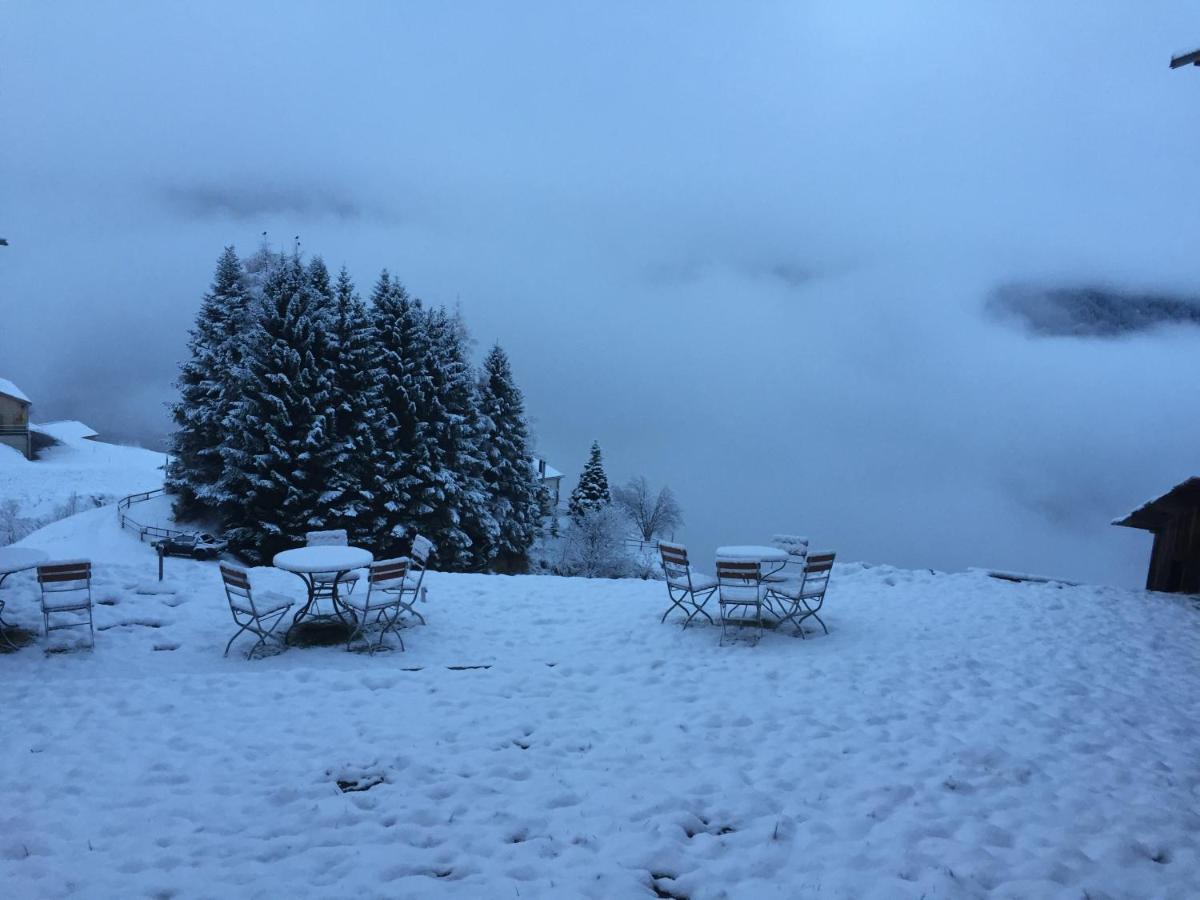 outdoor BBQ area