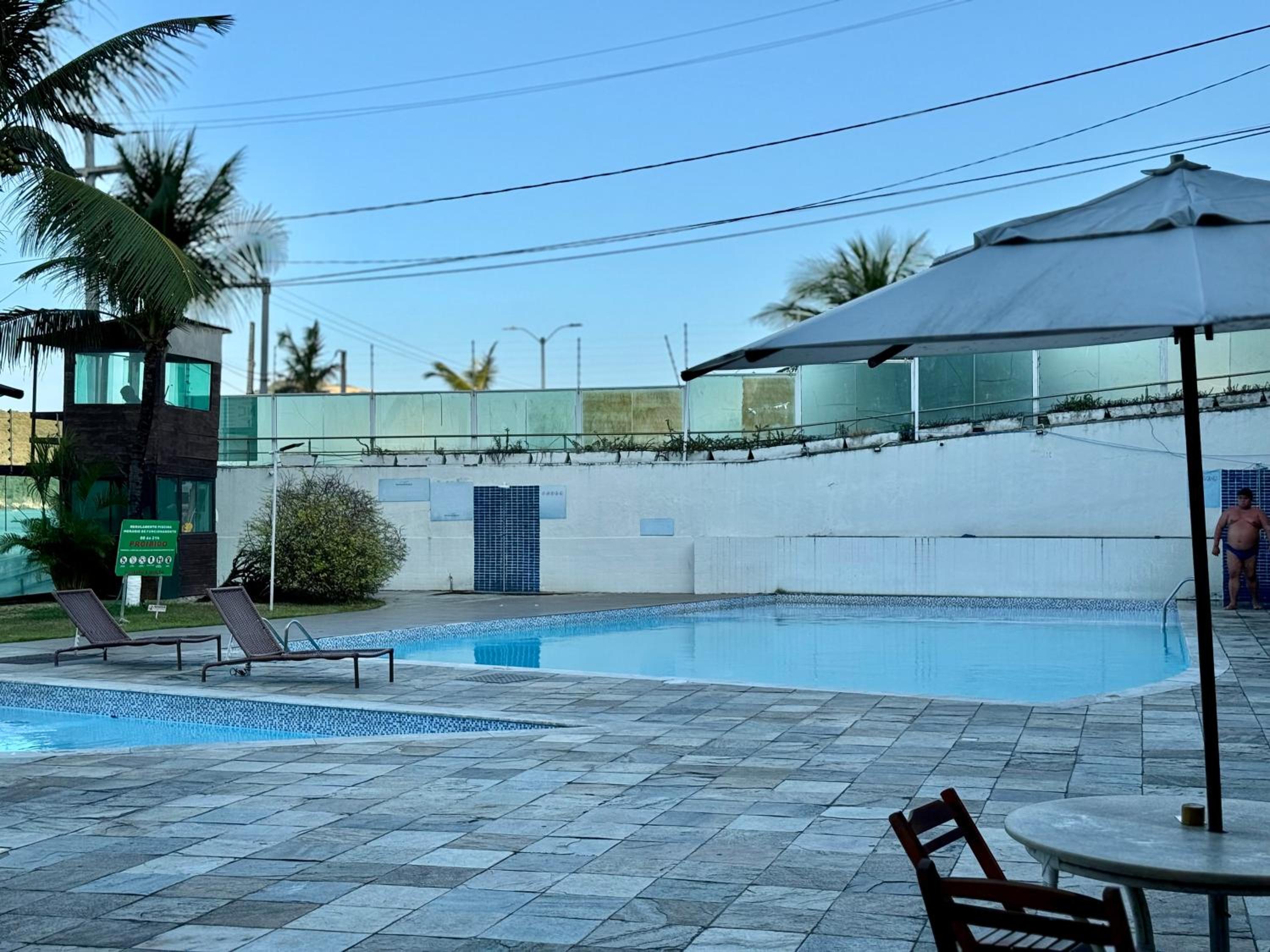Edy hospedagens Beira-Mar flat 310 com vista para o morro do careca, piscina e localização privilegiada