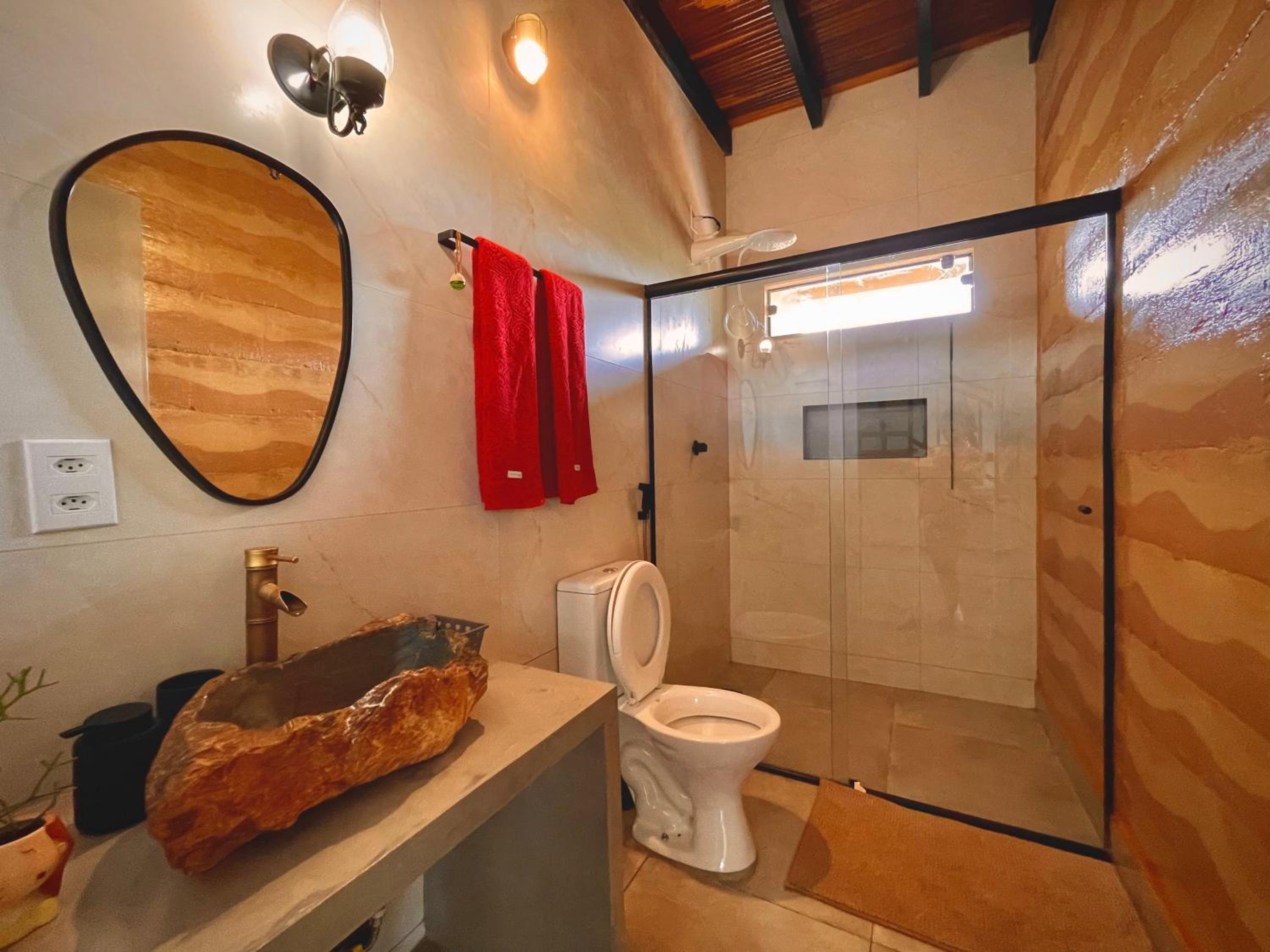 Claruá Chalés- Loft Baru 100m2-Privativo com Vista- 3 min de carro do Rio