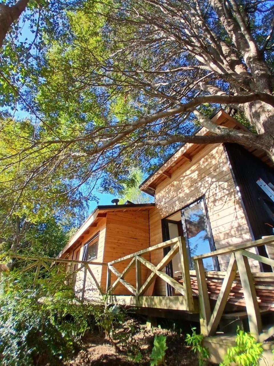 Cabaña con vista al Lago Colico