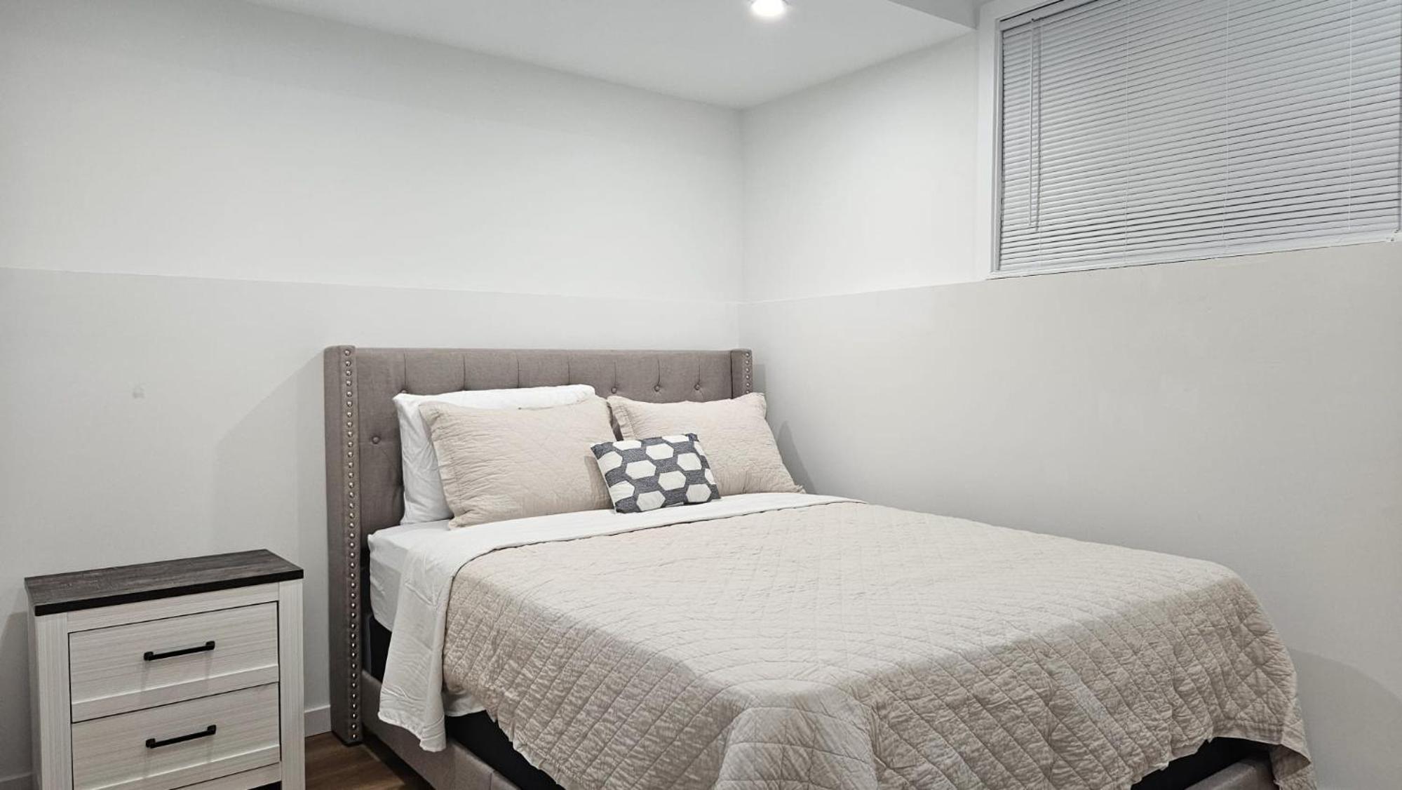 Modern two-bedroom guest suite
