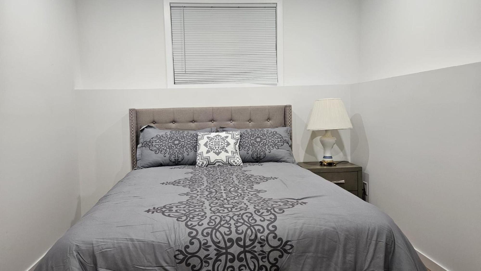 Modern two-bedroom guest suite