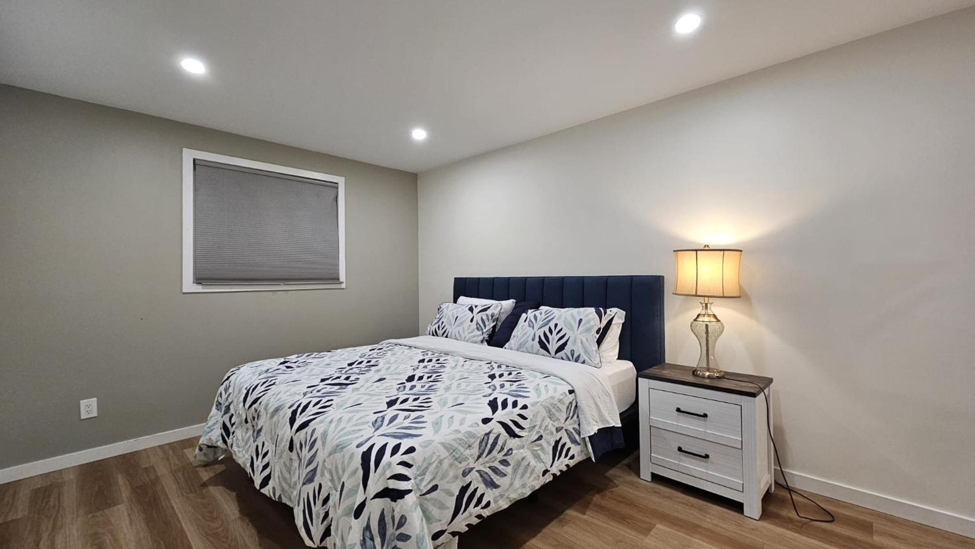 Modern two-bedroom guest suite
