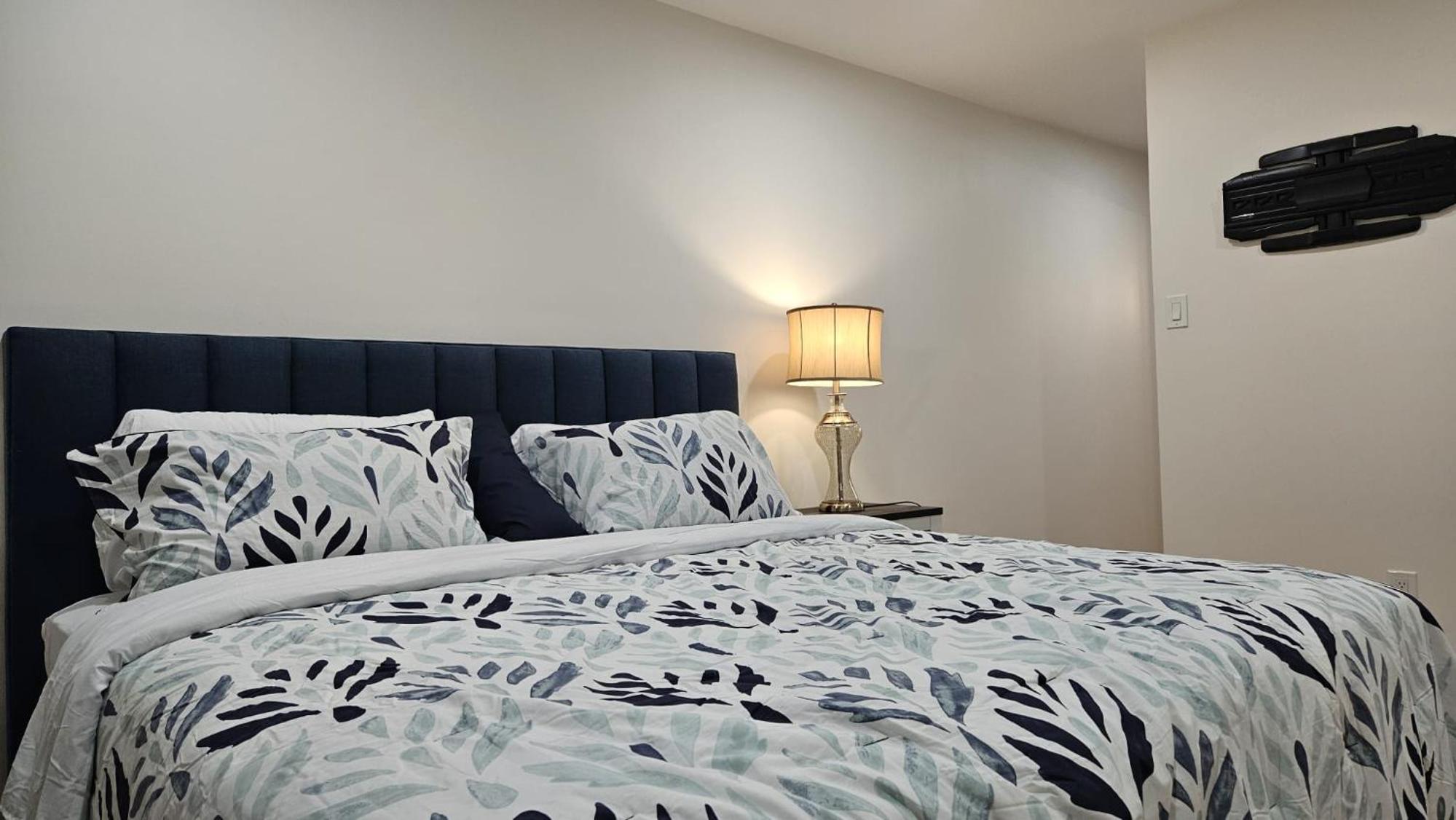 Modern two-bedroom guest suite