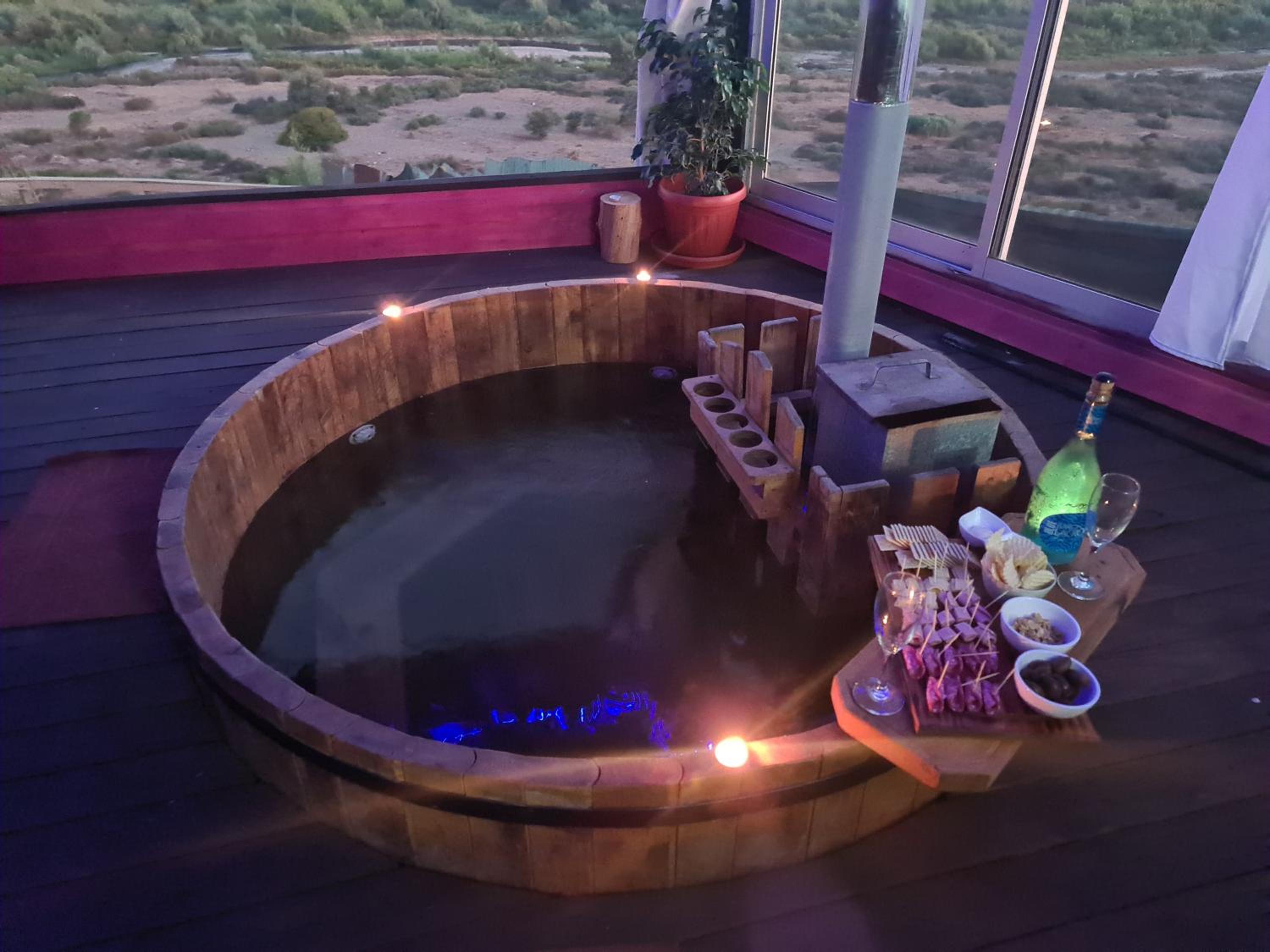 Cabaña 01, con piscina
