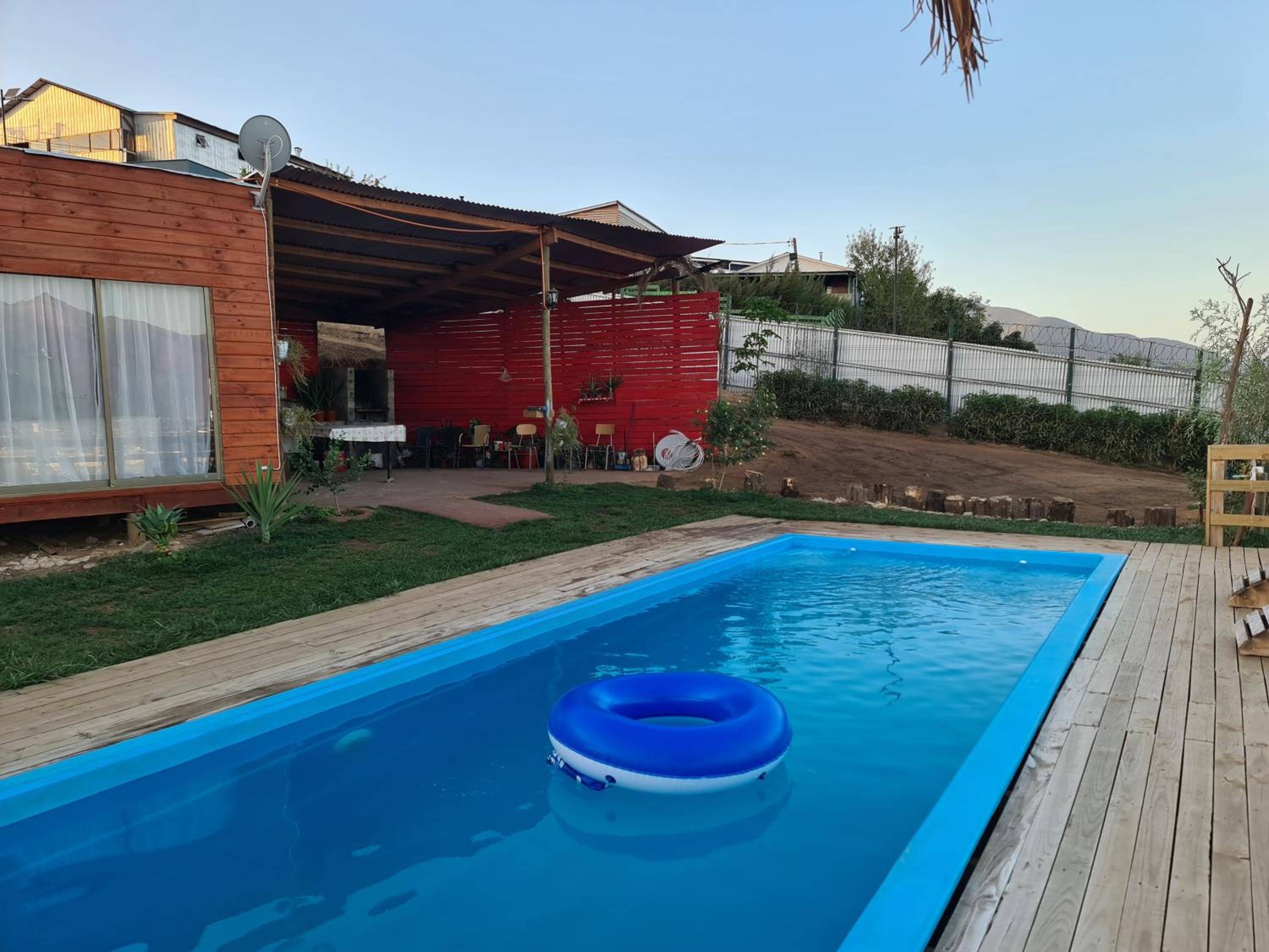 Cabaña 01, con piscina