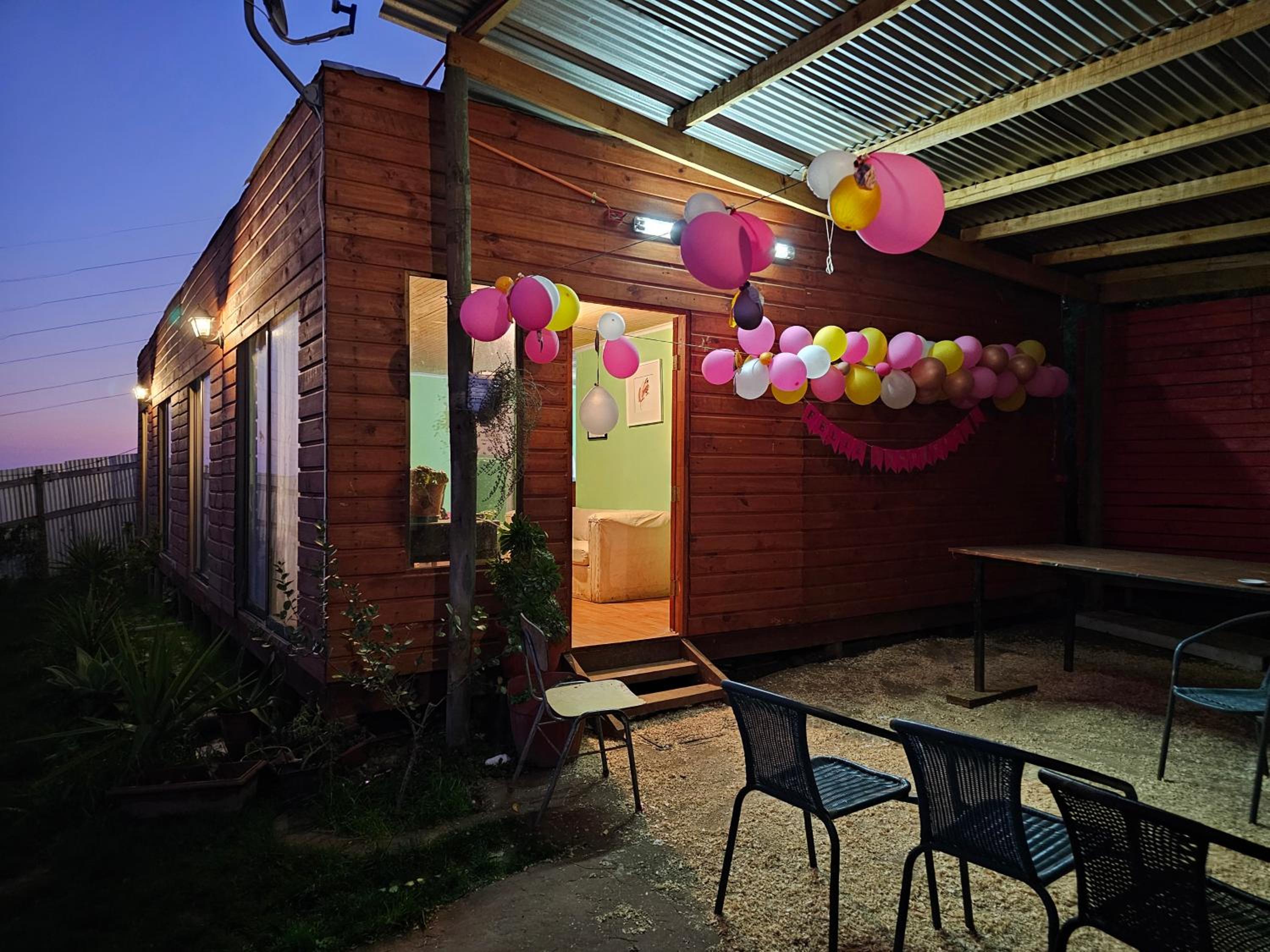 Cabaña 01, con piscina