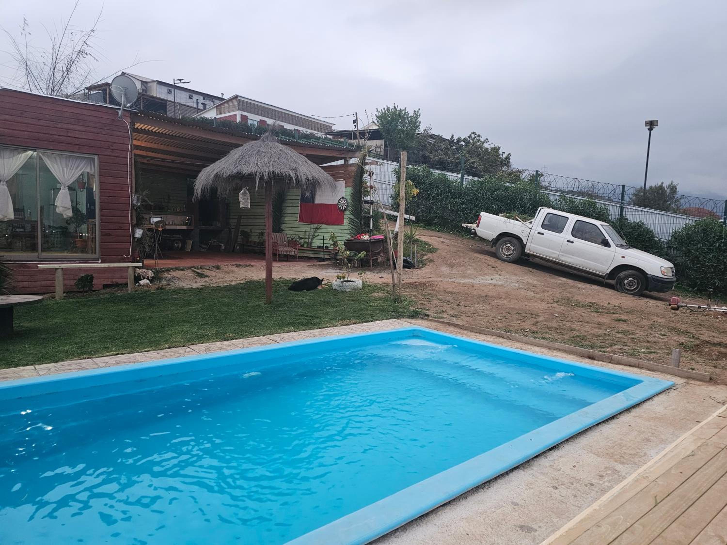 Cabaña 01, con piscina