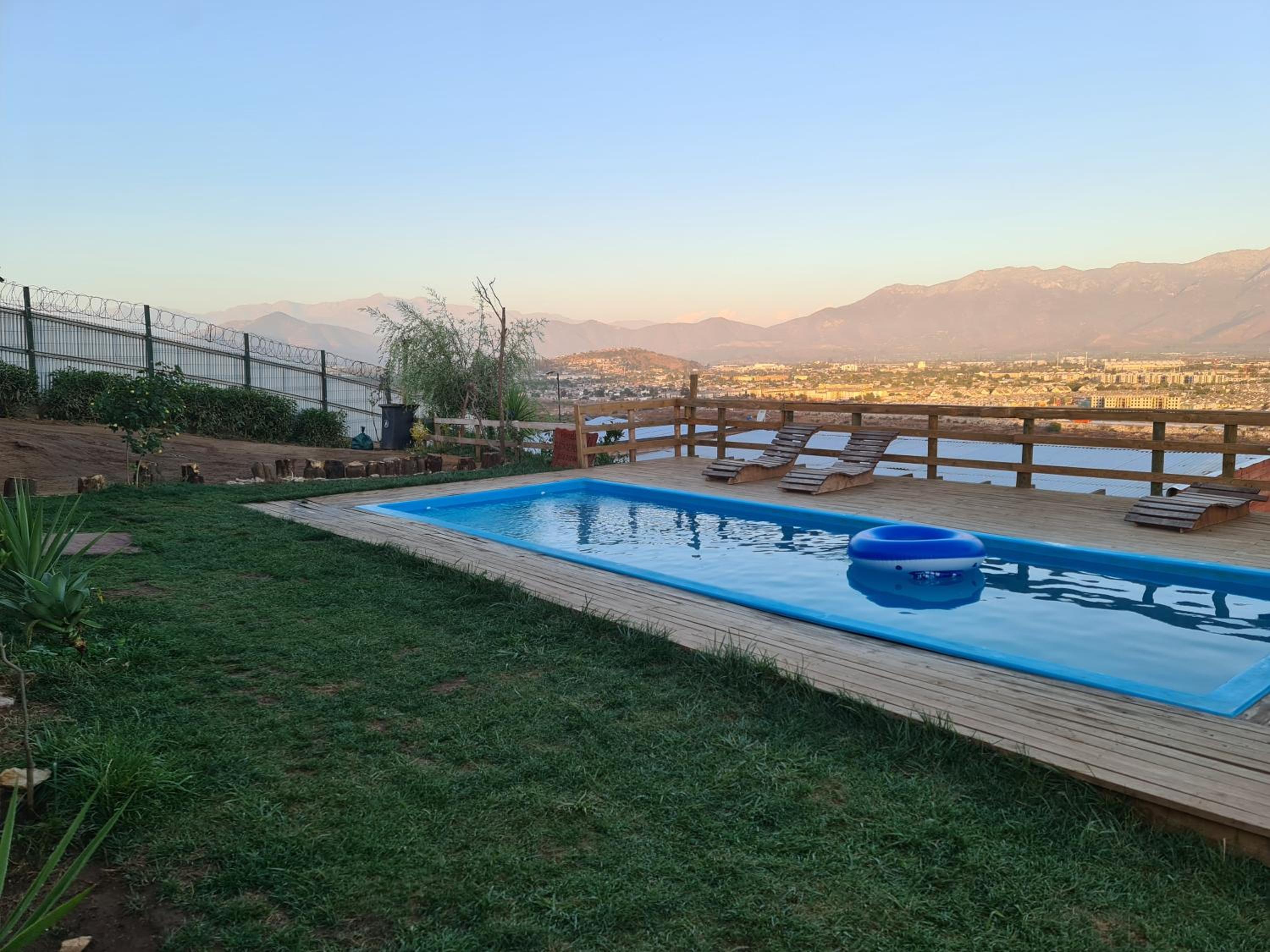 Cabaña 01, con piscina