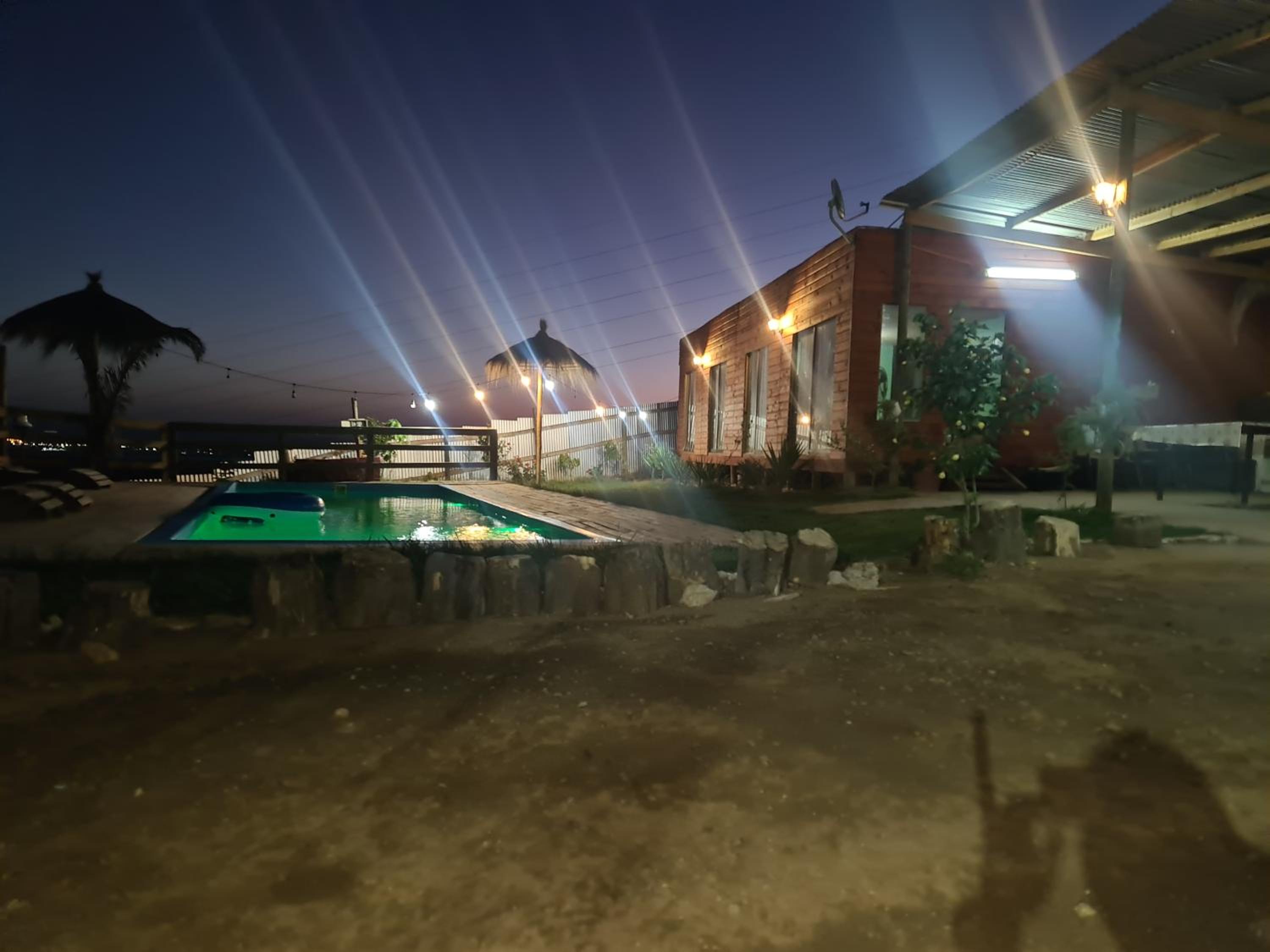 Cabaña 01, con piscina