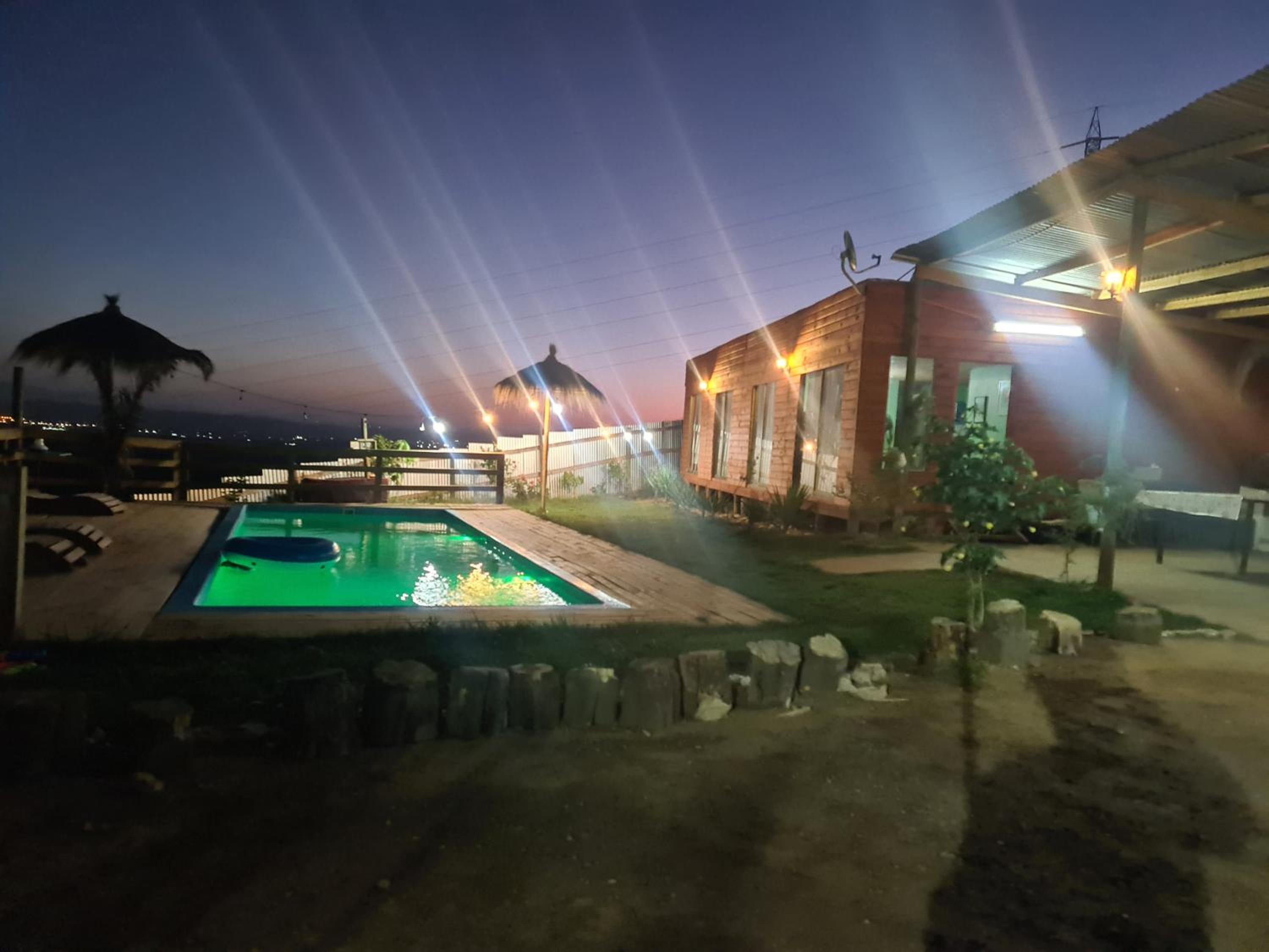 Cabaña 01, con piscina
