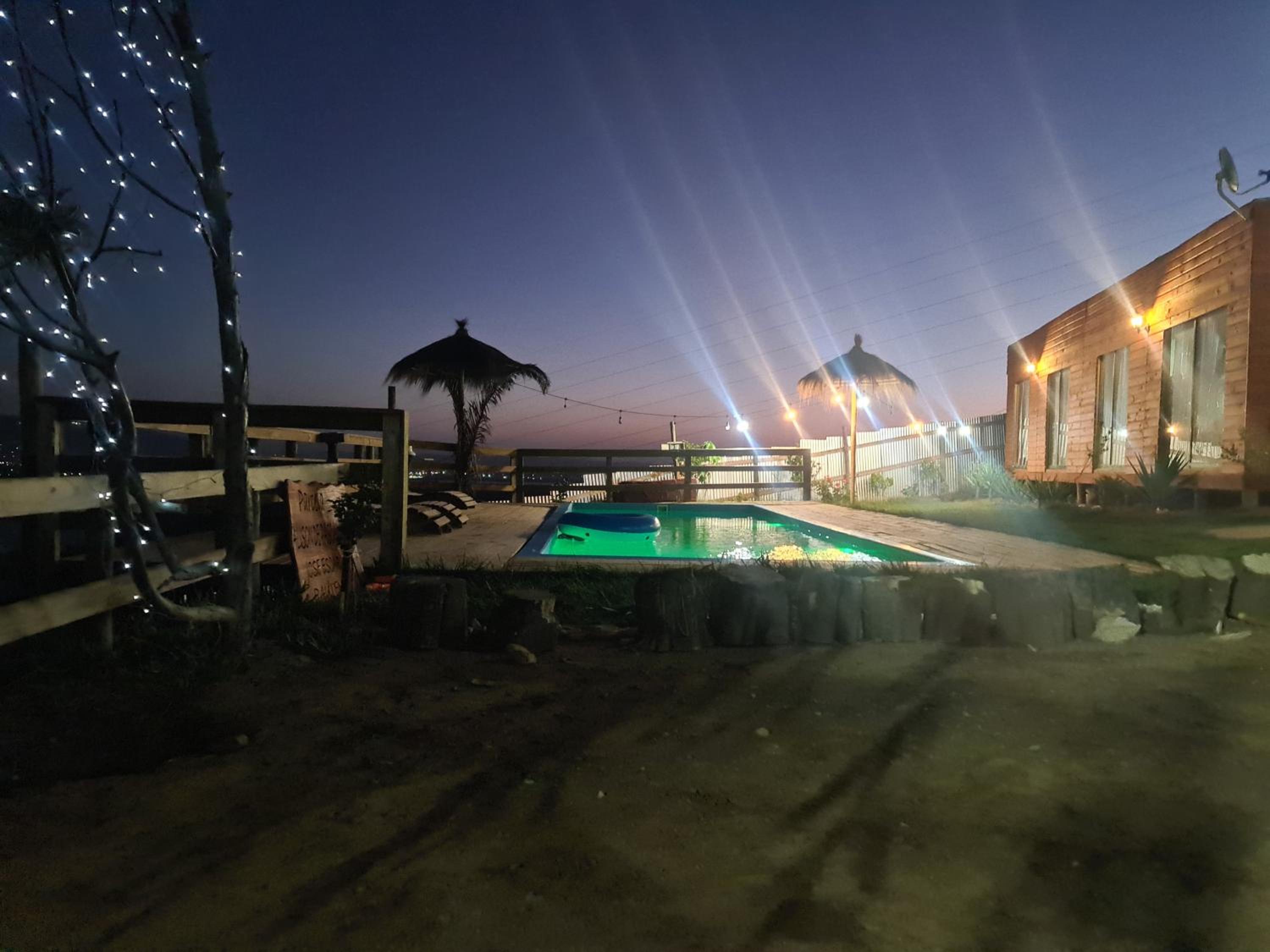 Cabaña 01, con piscina