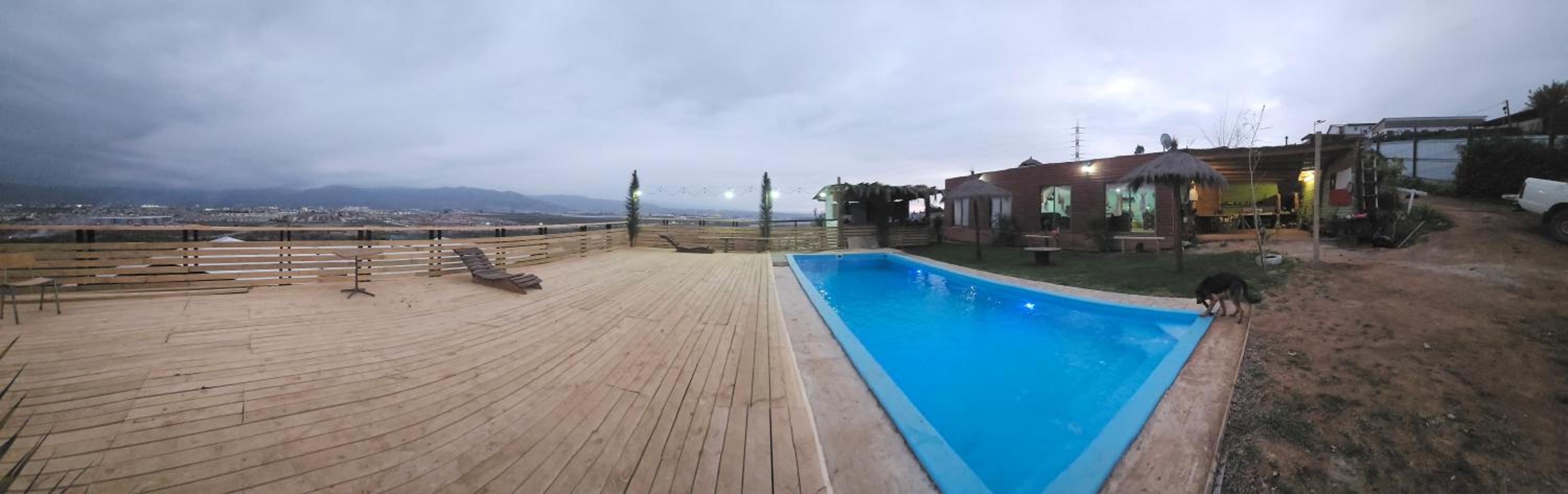 Cabaña 01, con piscina