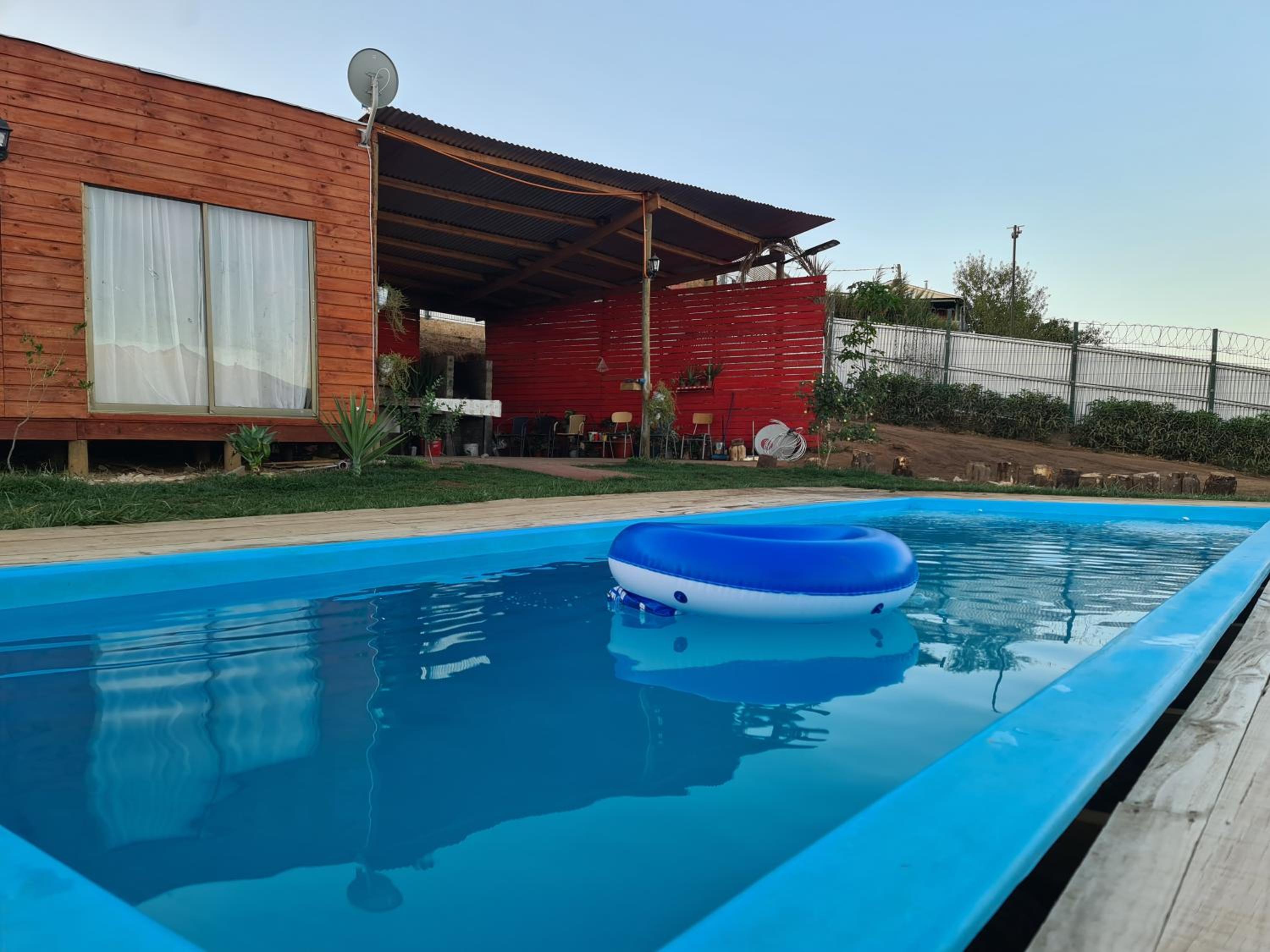 Cabaña 01, con piscina