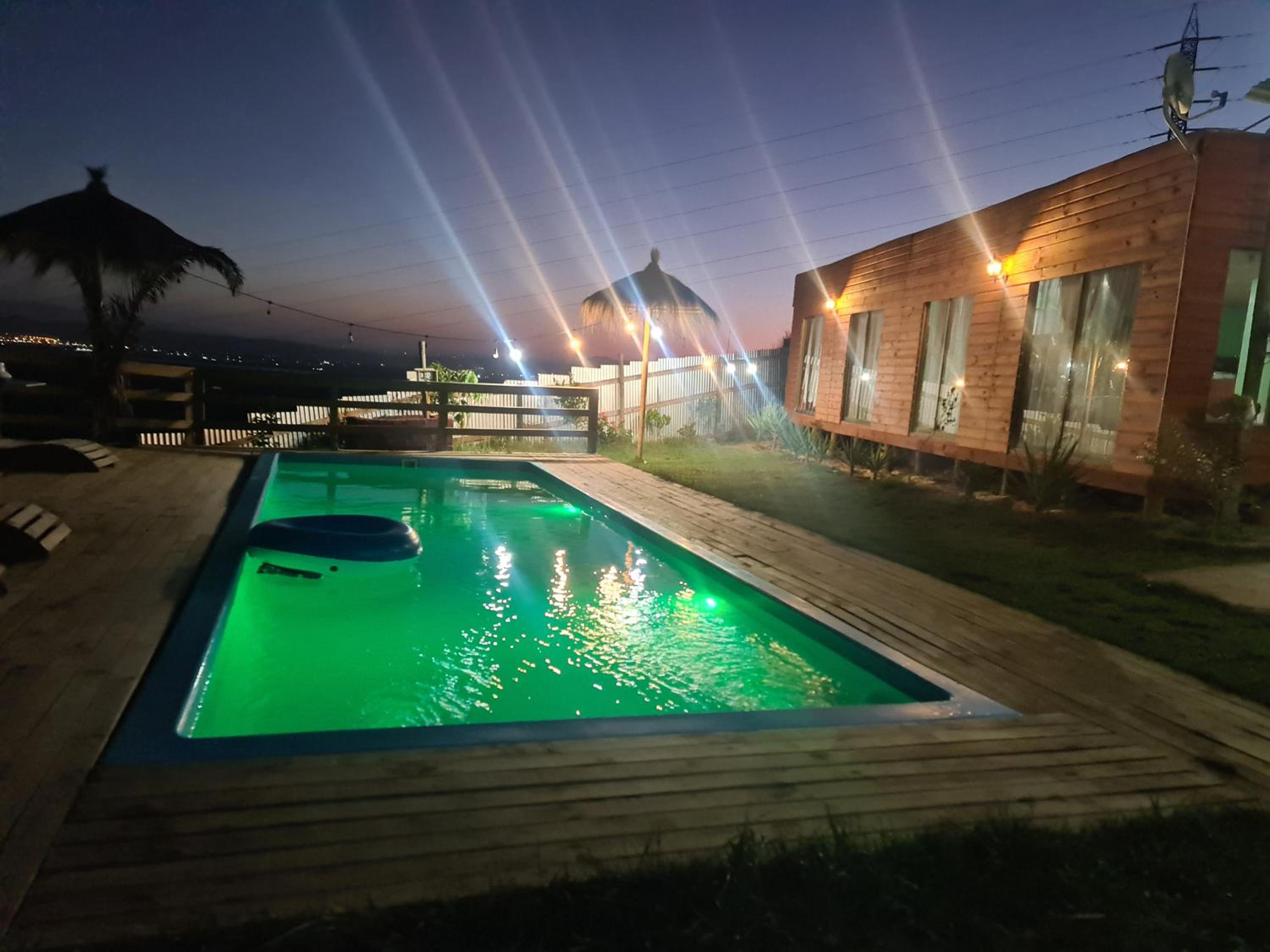 Cabaña 01, con piscina