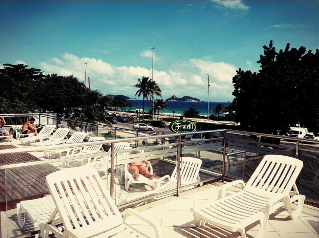 Apart Hotel Barra da Tijuca em frente à praia
