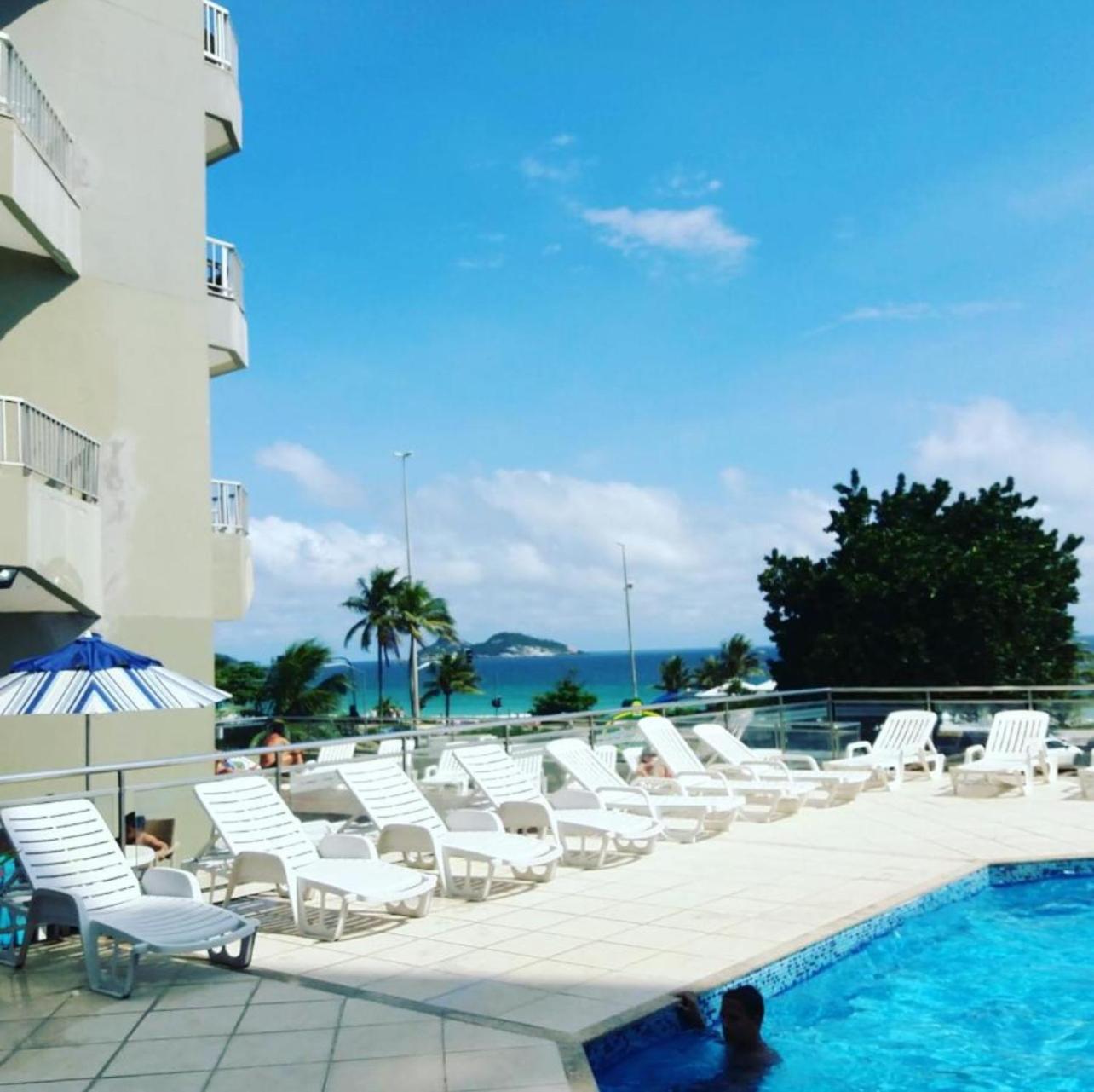Apart Hotel Barra da Tijuca em frente à praia