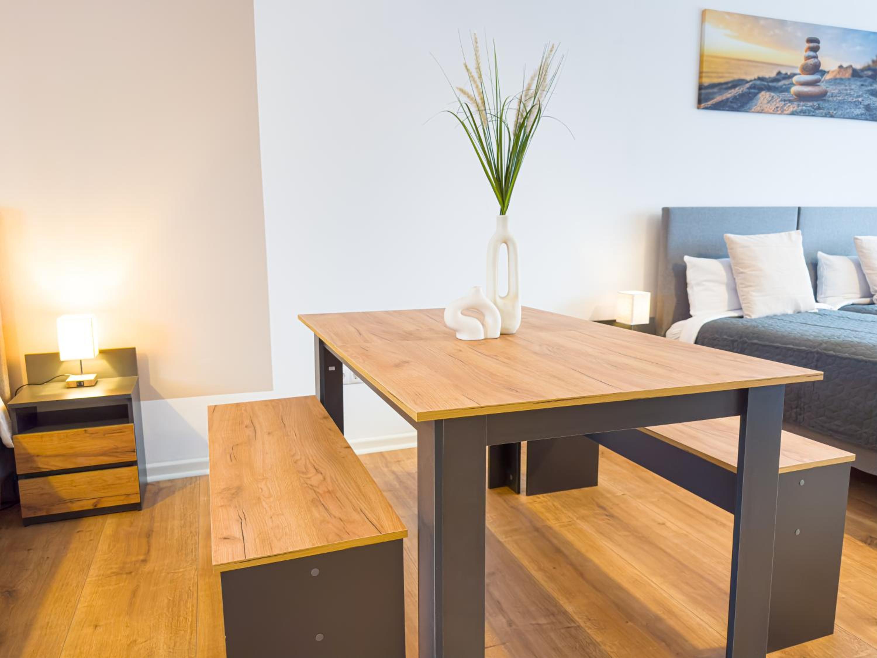 ImmoStay G#3 Zentrales Apartment mit Balkonblick