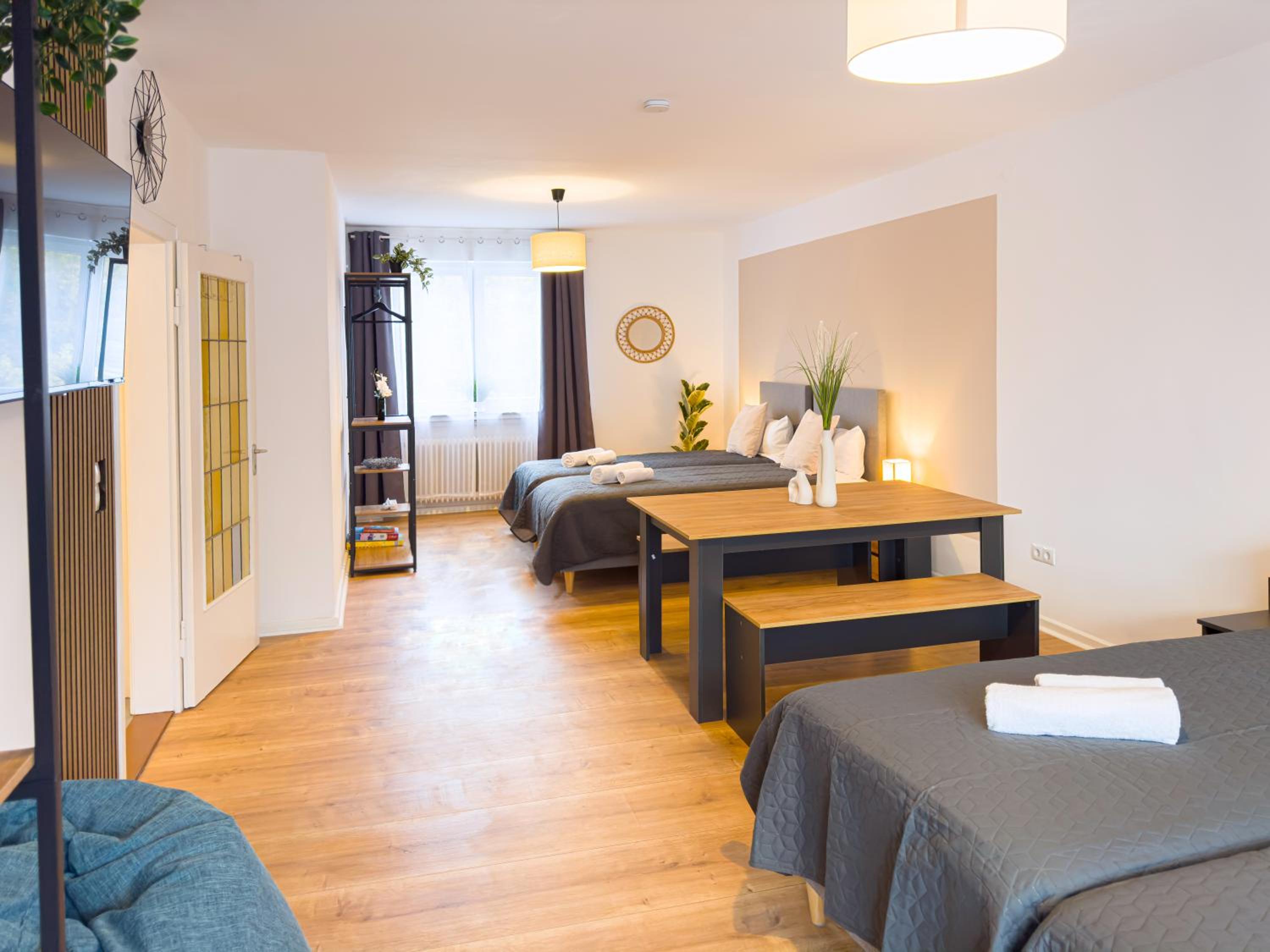 ImmoStay G#3 Zentrales Apartment mit Balkonblick