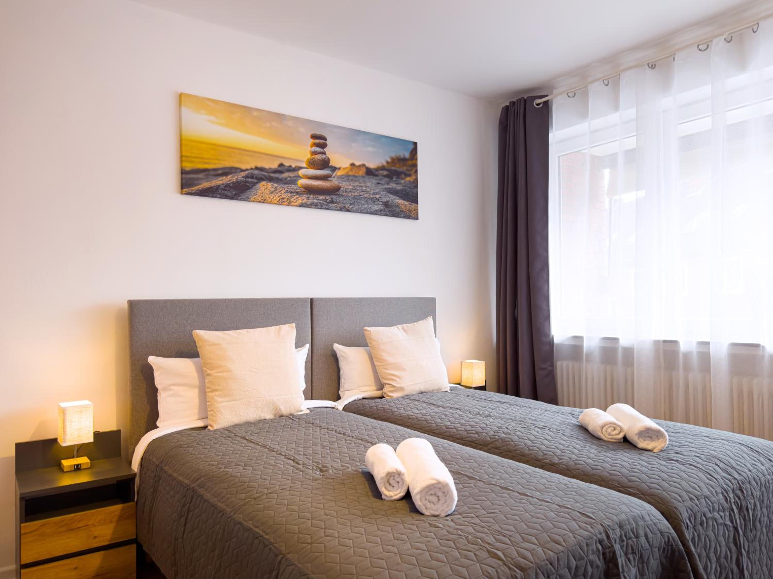 ImmoStay G#3 Zentrales Apartment mit Balkonblick