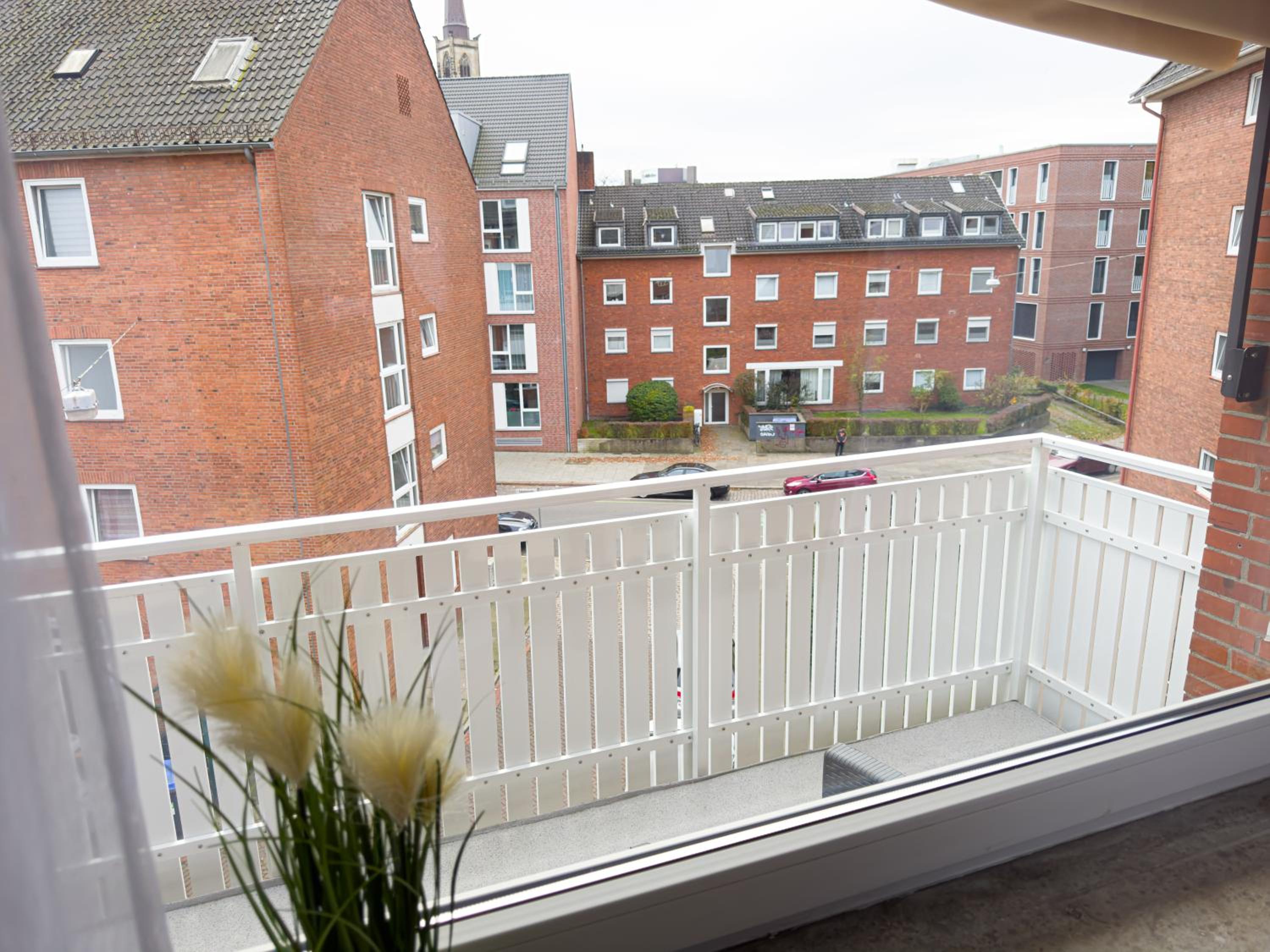 ImmoStay G#3 Zentrales Apartment mit Balkonblick