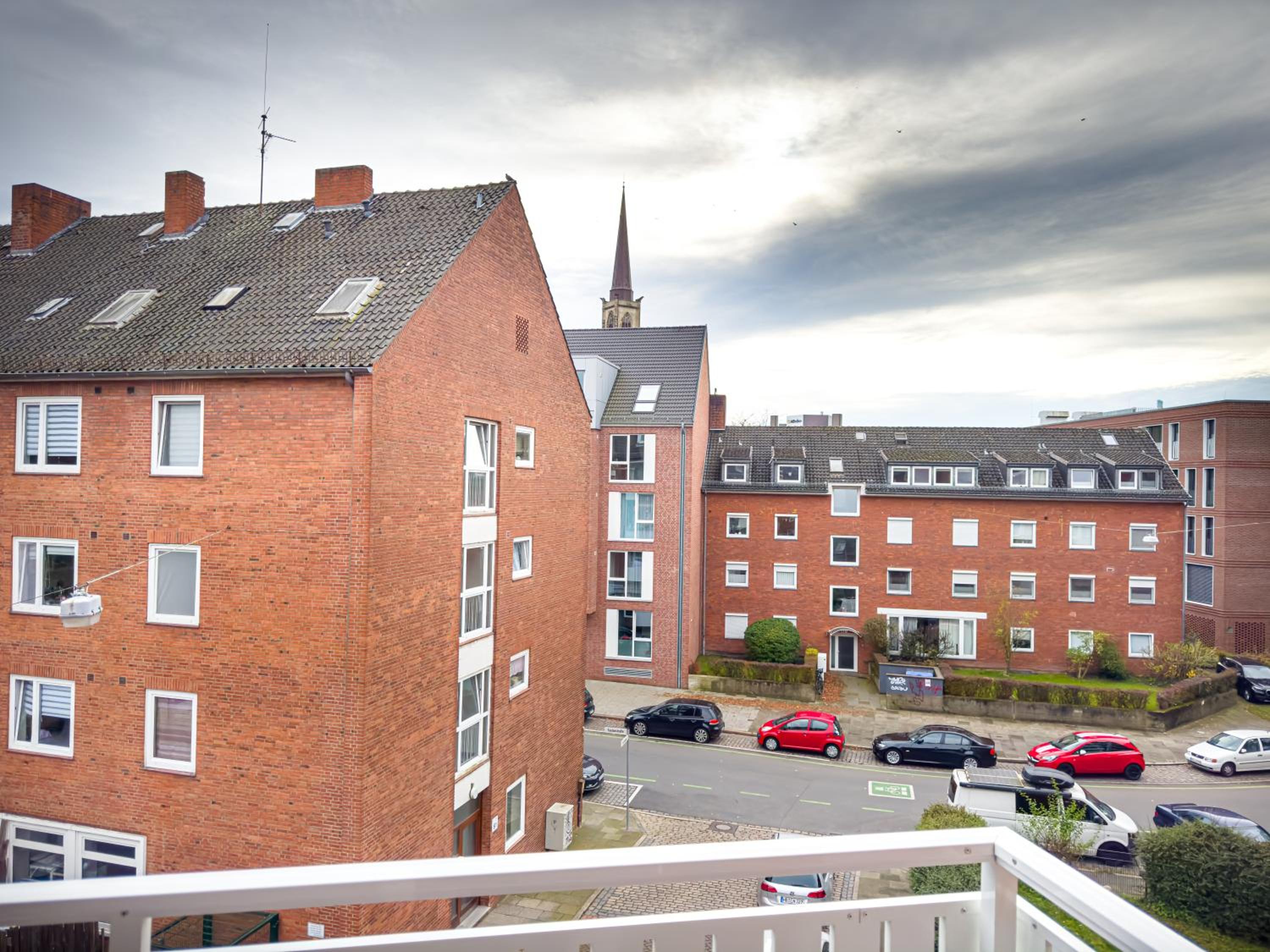 ImmoStay G#3 Zentrales Apartment mit Balkonblick