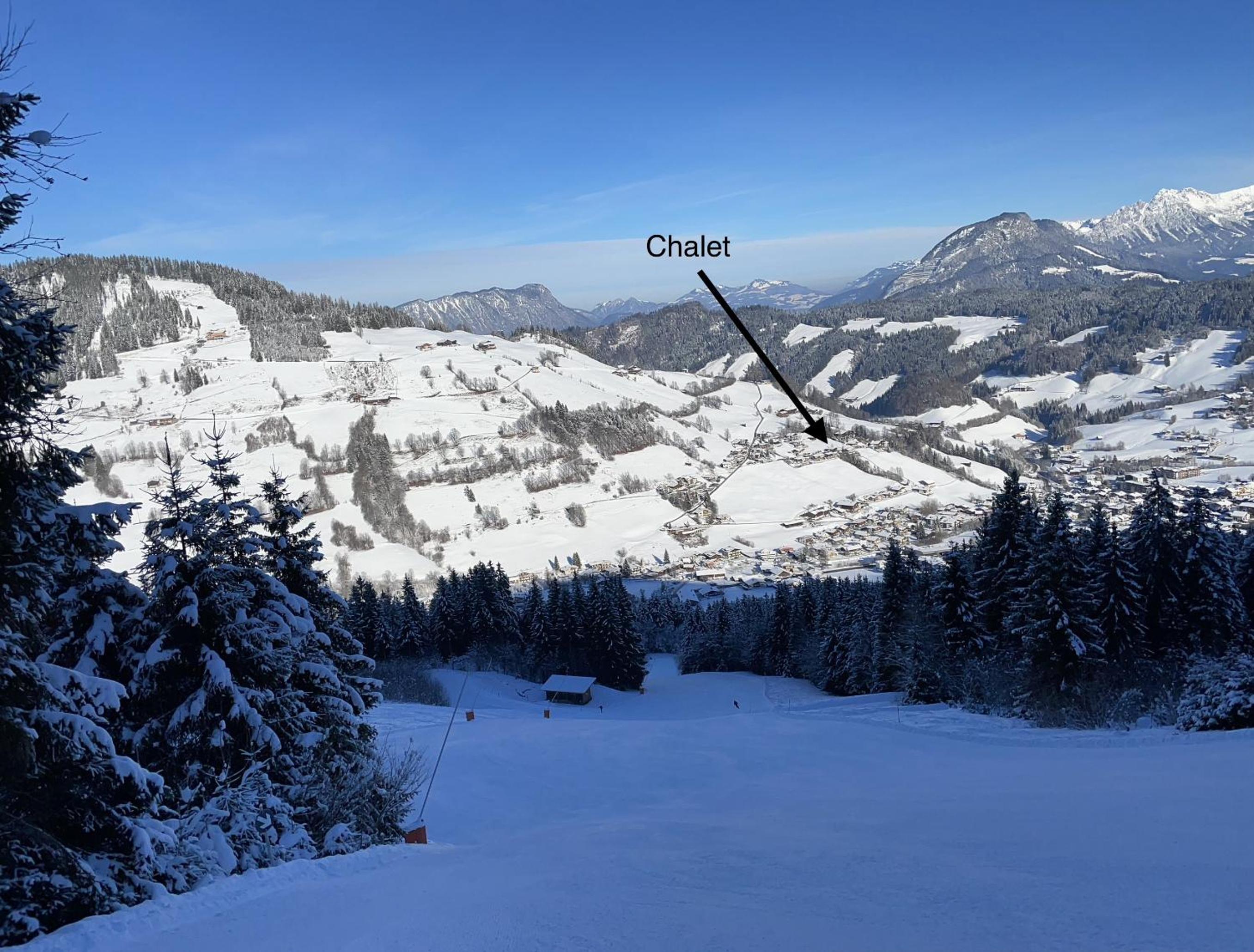 *Panorama Chalet Sonnberg* Gartensauna Balkon Dachterrasse