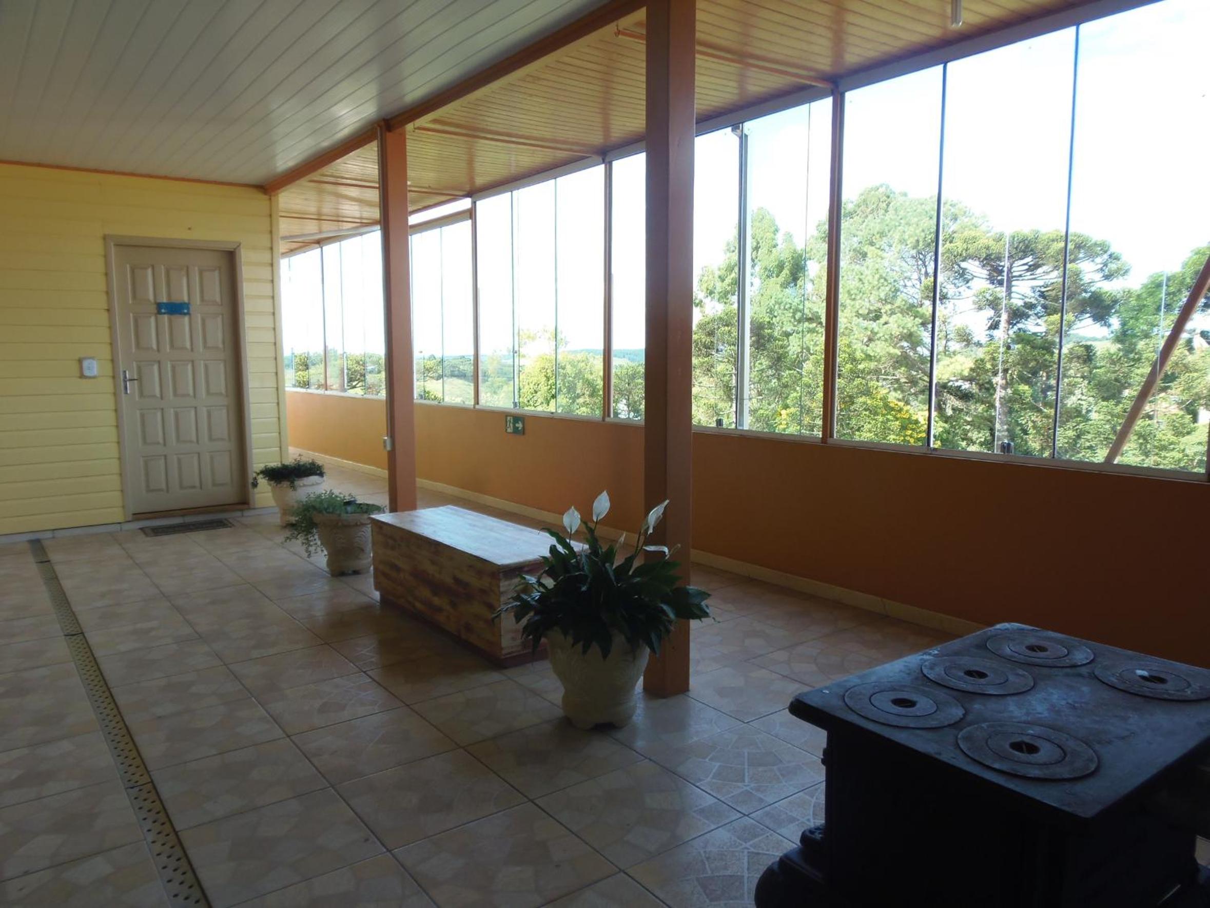 outdoor BBQ area