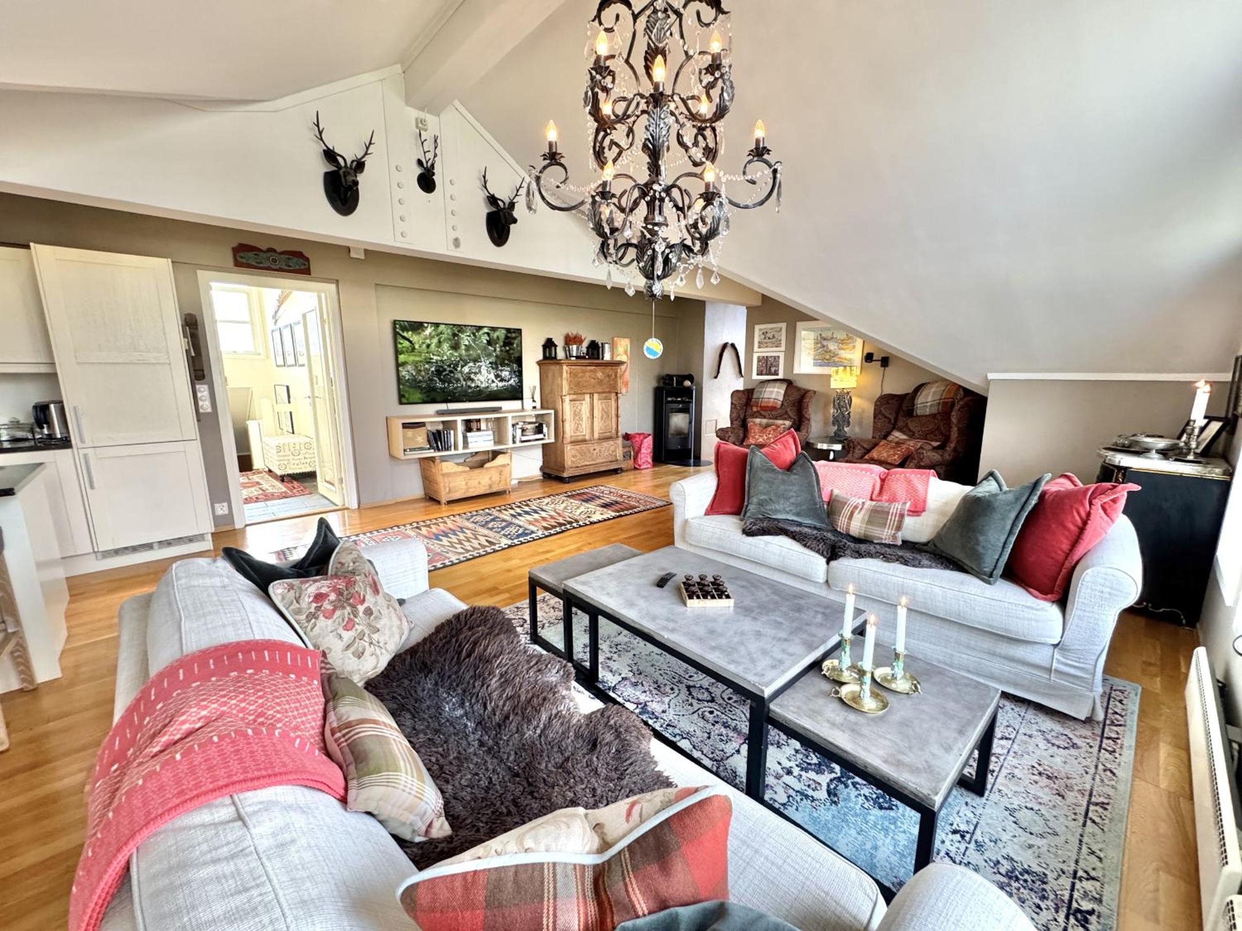 Spacious and beautiful apartment in Geilo, mountain retreat with view!