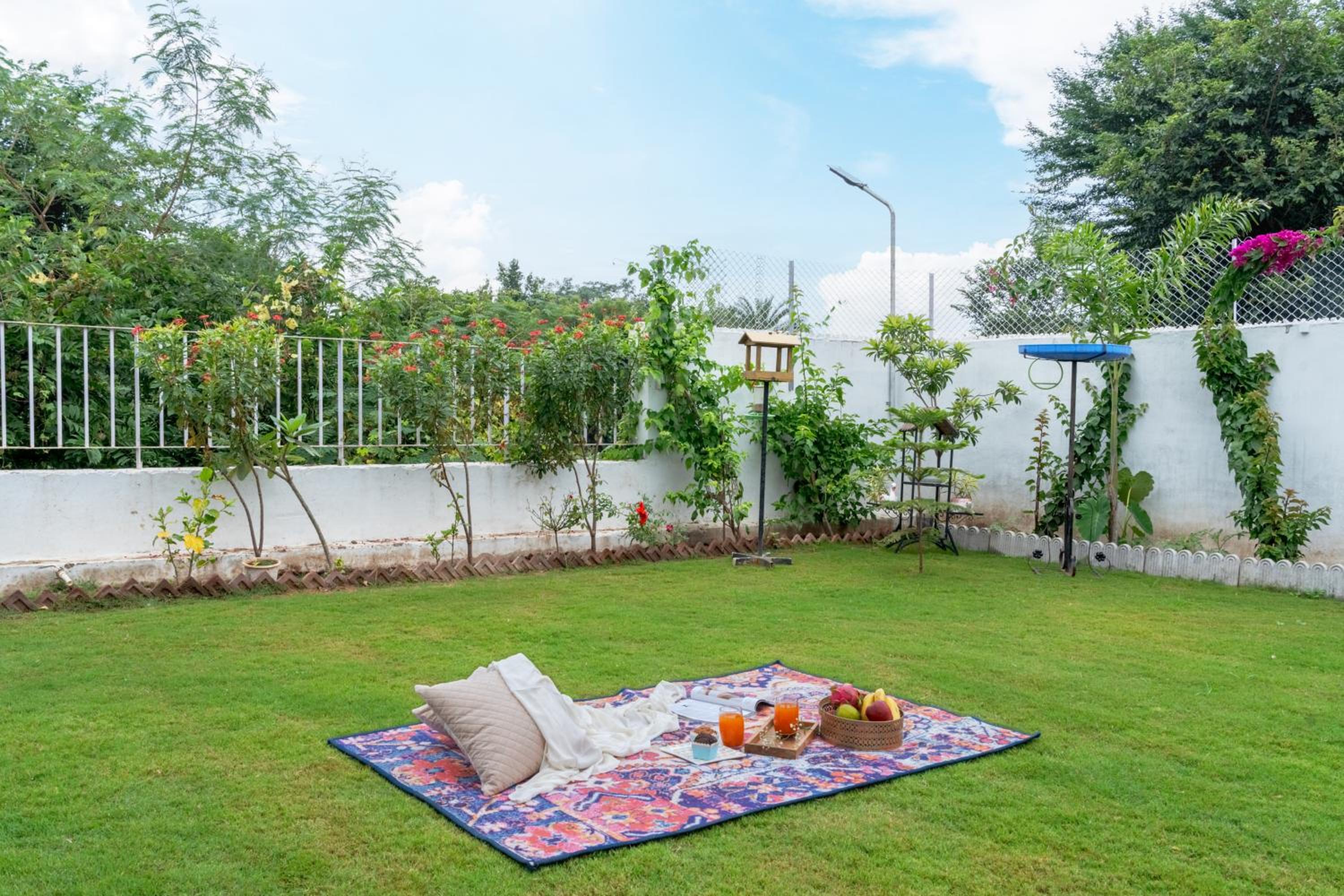 SaffronStays Villa Bougain - 2BR hill-view villa with plunge pool, Veg BBQ, birdwatching & serene garden sit-outs view 3
