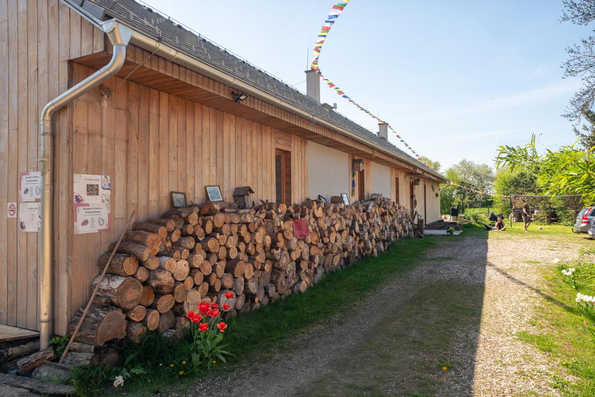Přírodní dům v duchu velryby v Polabí