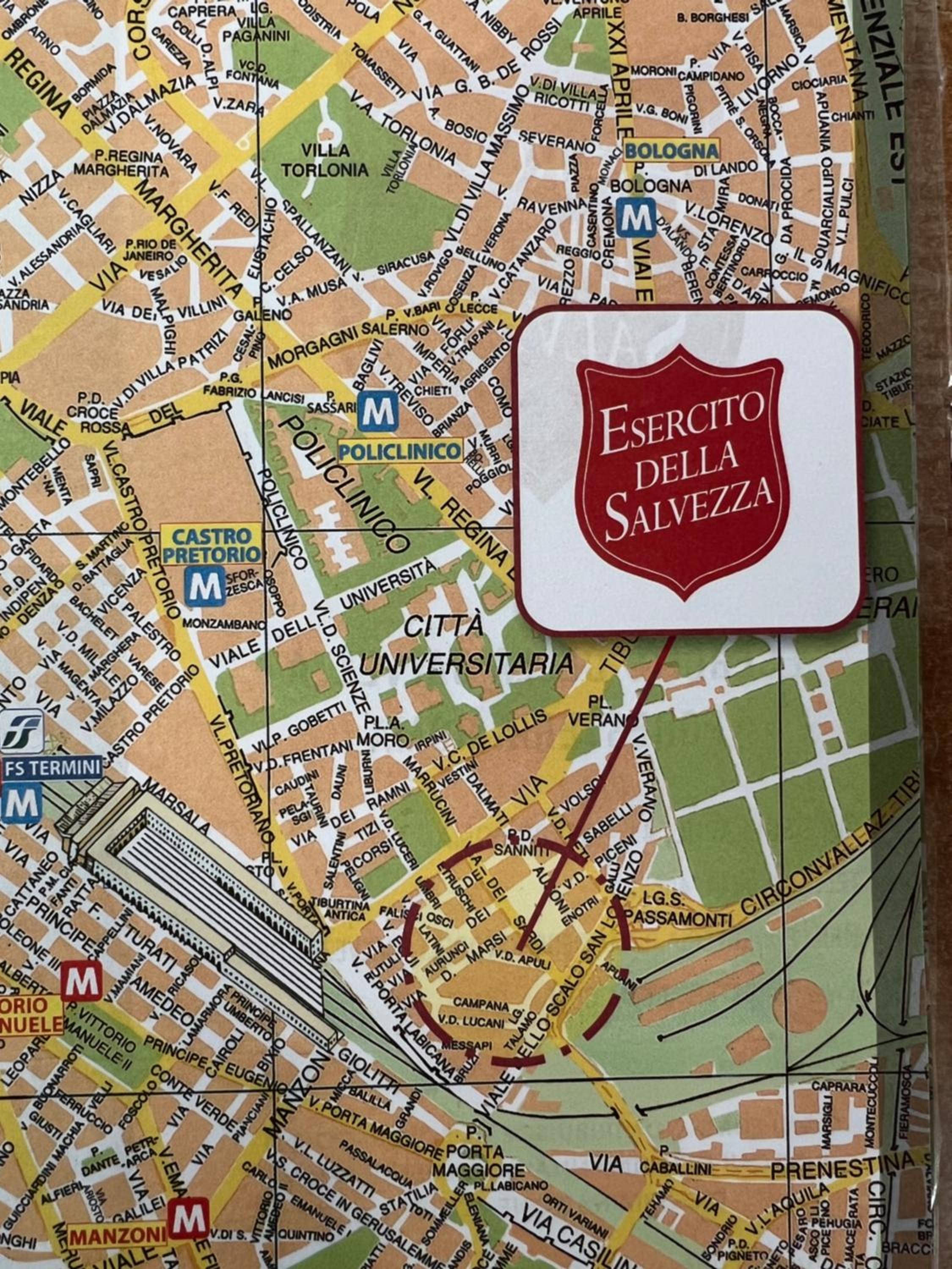 Foresteria Roma Esercito della Salvezza