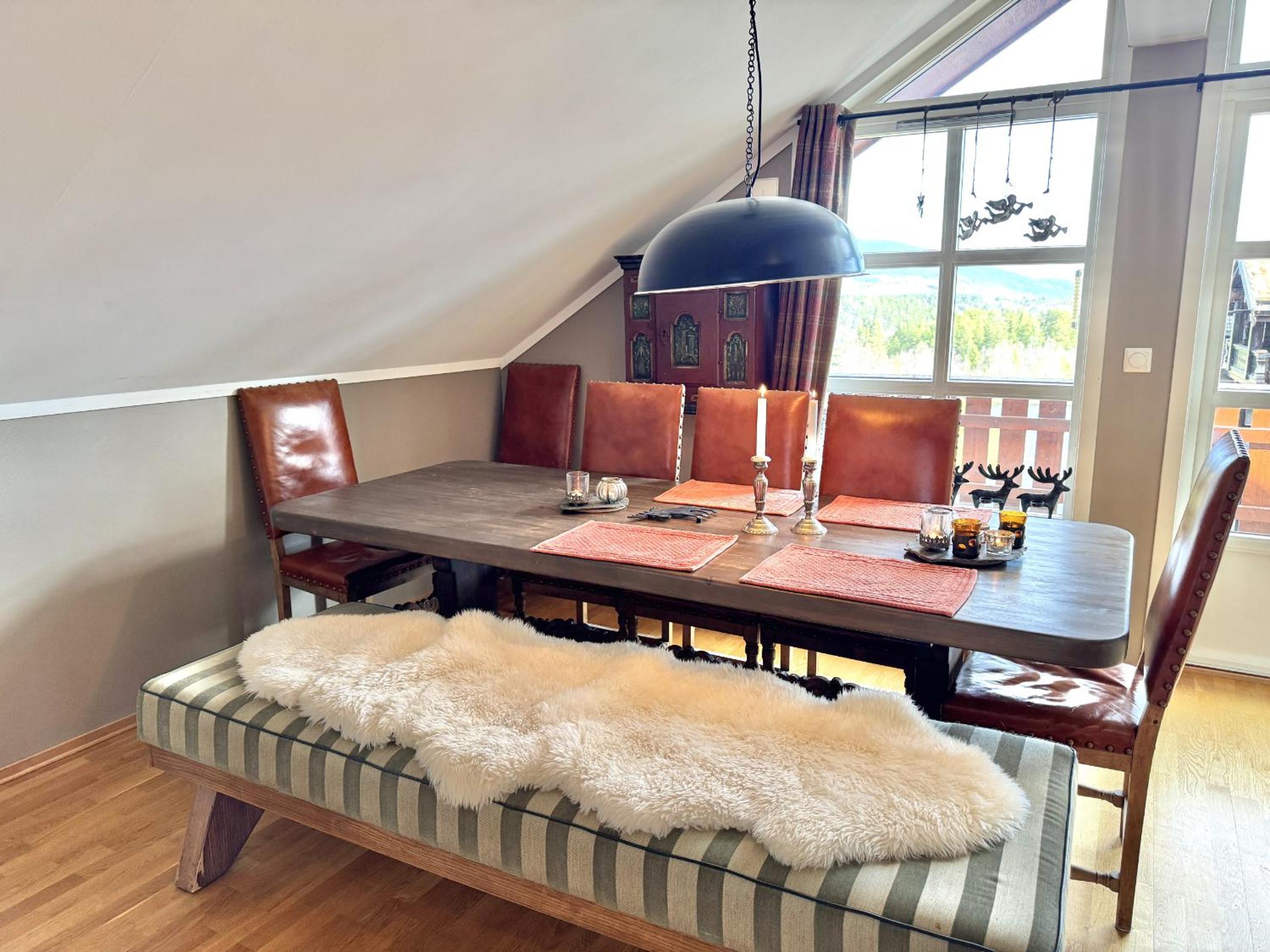Spacious and beautiful apartment in Geilo, mountain retreat with view!