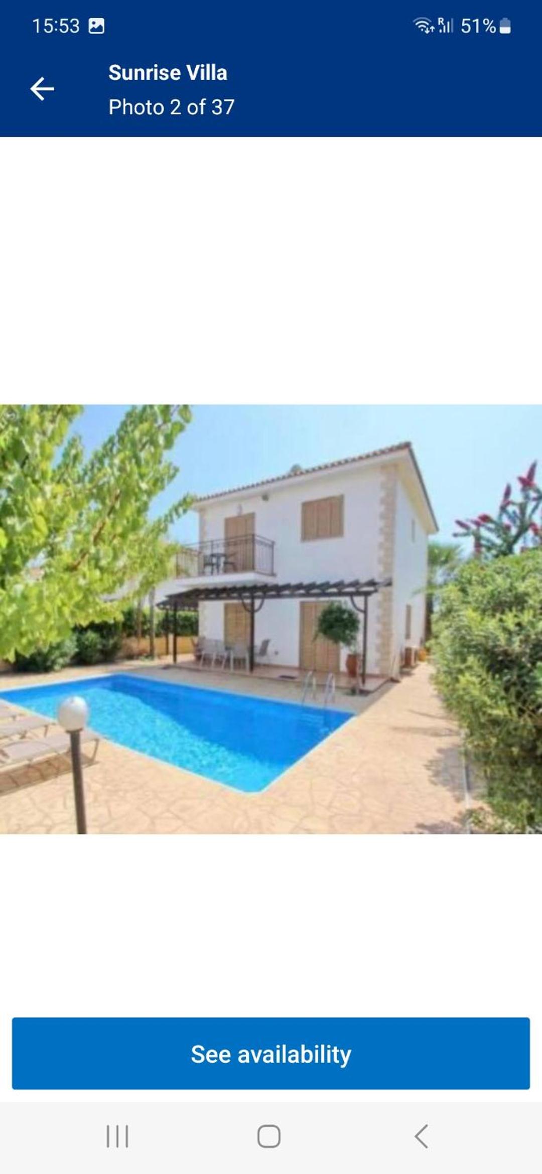 Sunshine Villa, Ayia Thekla