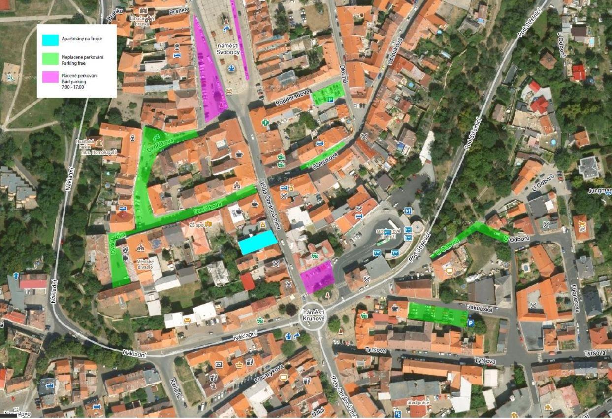 Apartmány na Trojce