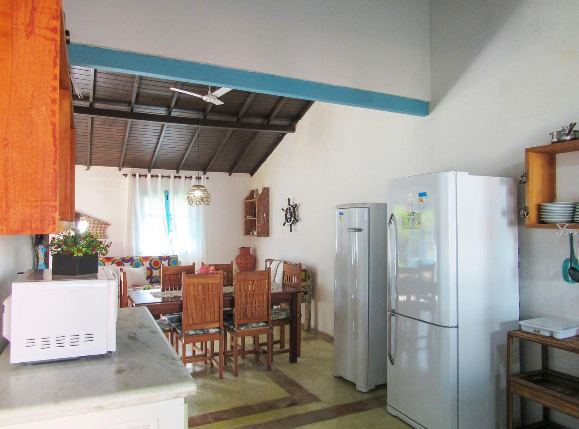 Casa com wifi e churrasqueira na Praia do Espelho