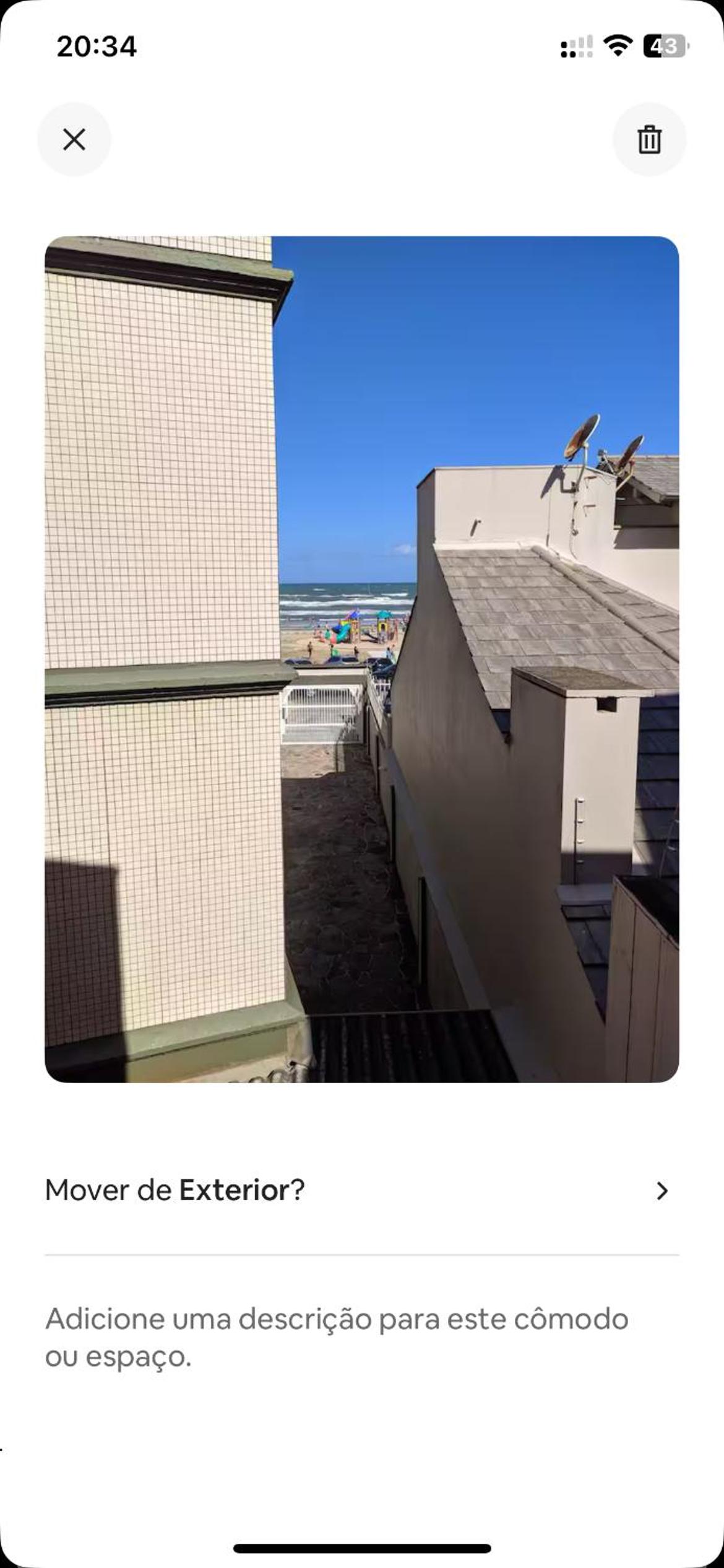 Apartamento 1 quadra do mar Centro