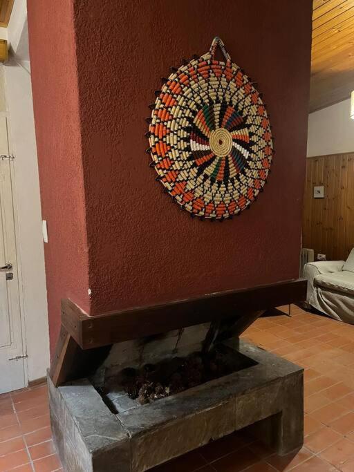 Casa en medio de las montañas