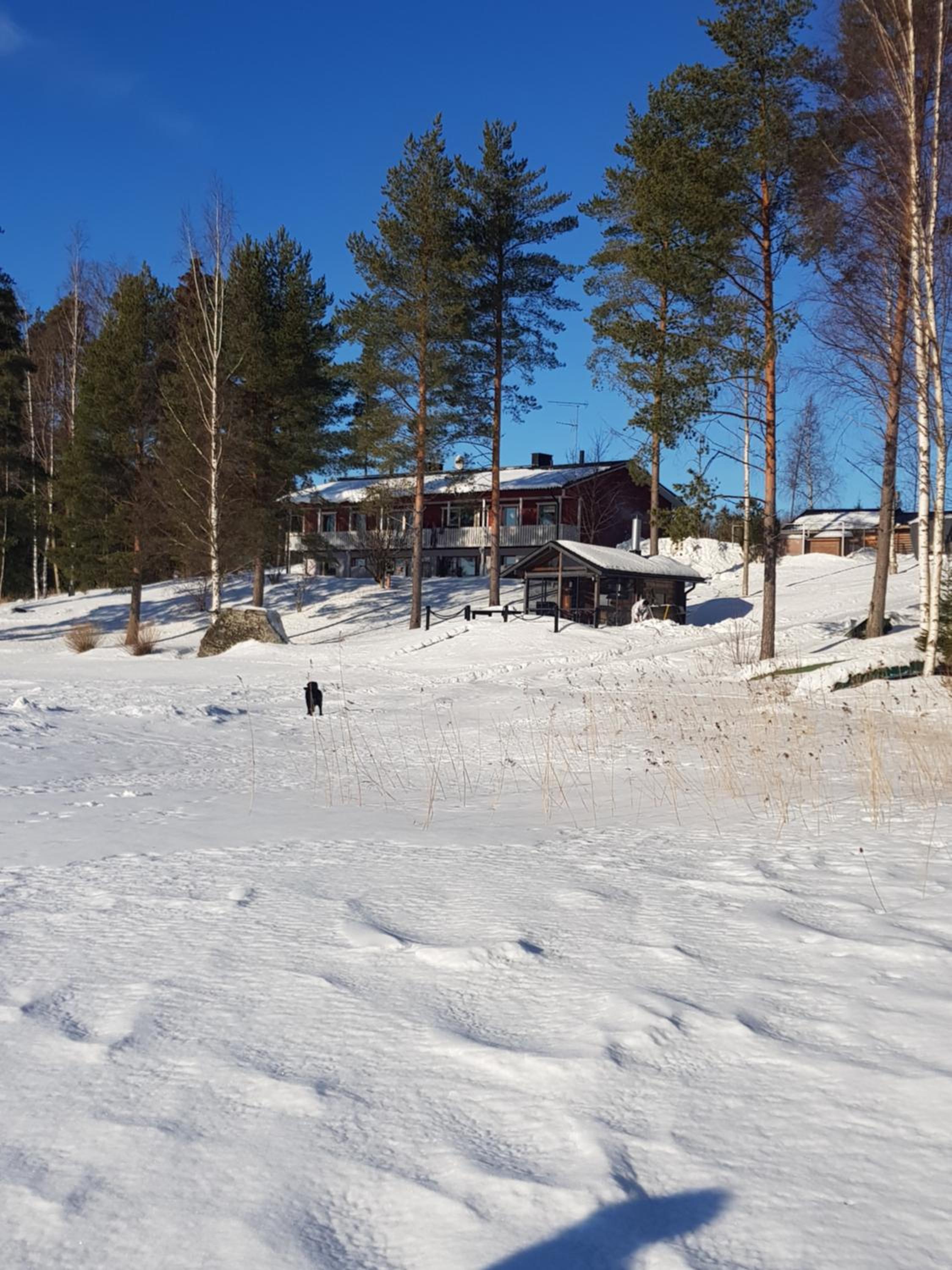 Rantala talo Keitele järven rannalla