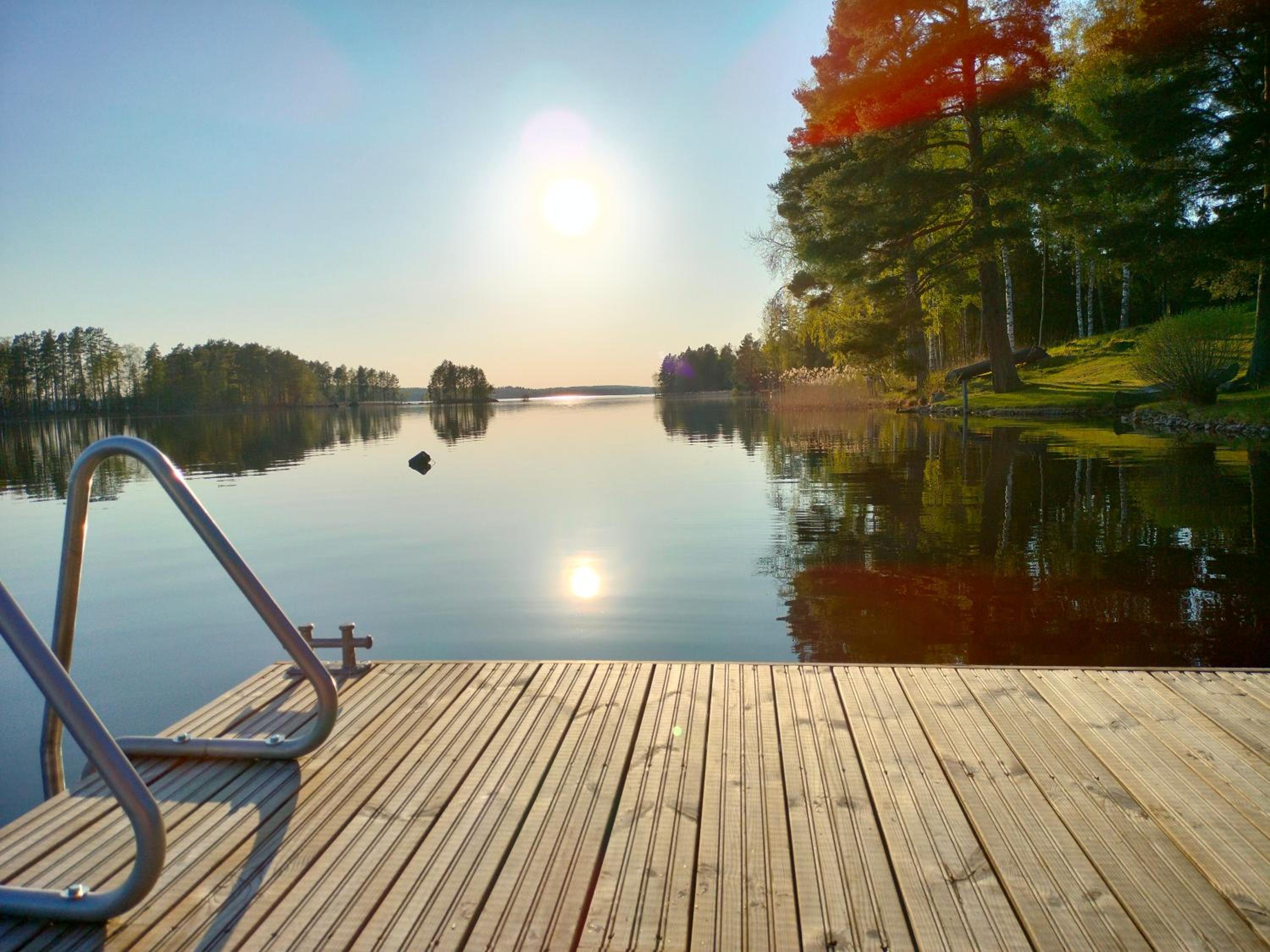 Rantala talo Keitele järven rannalla