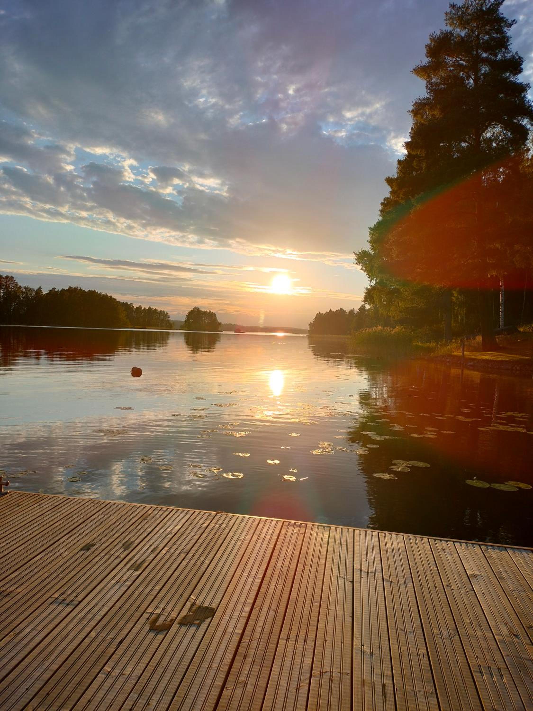 Rantala talo Keitele järven rannalla